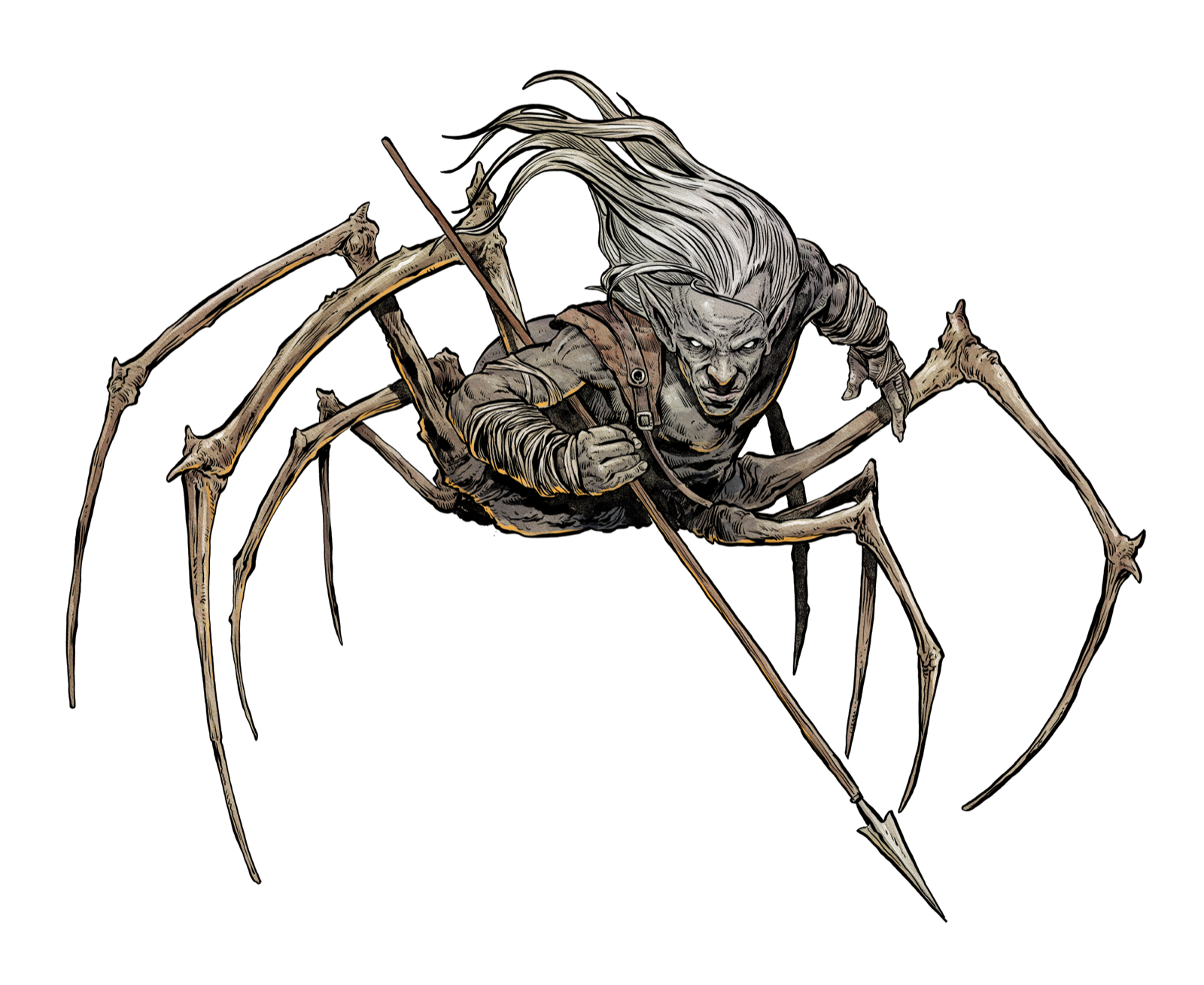 Arachne Brood Guard, drawn at Large scale