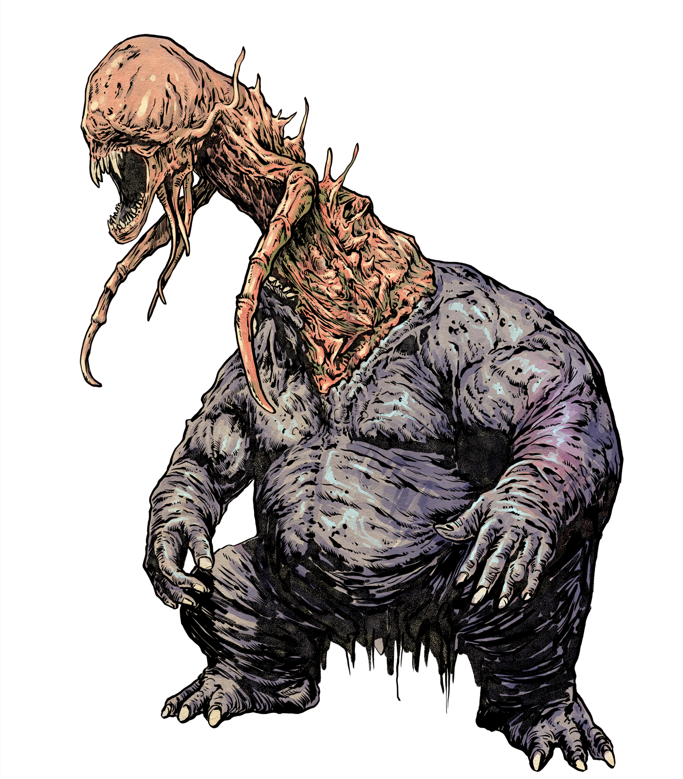 Myr'Khruul Abomination, drawn at Large scale