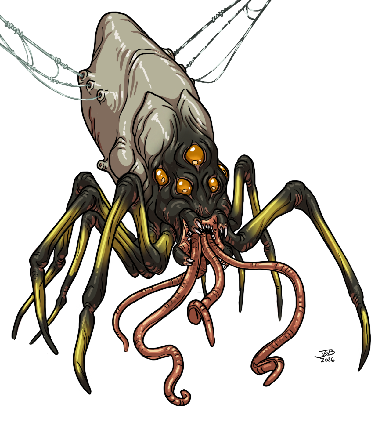 Void Crawler, drawn at Large scale