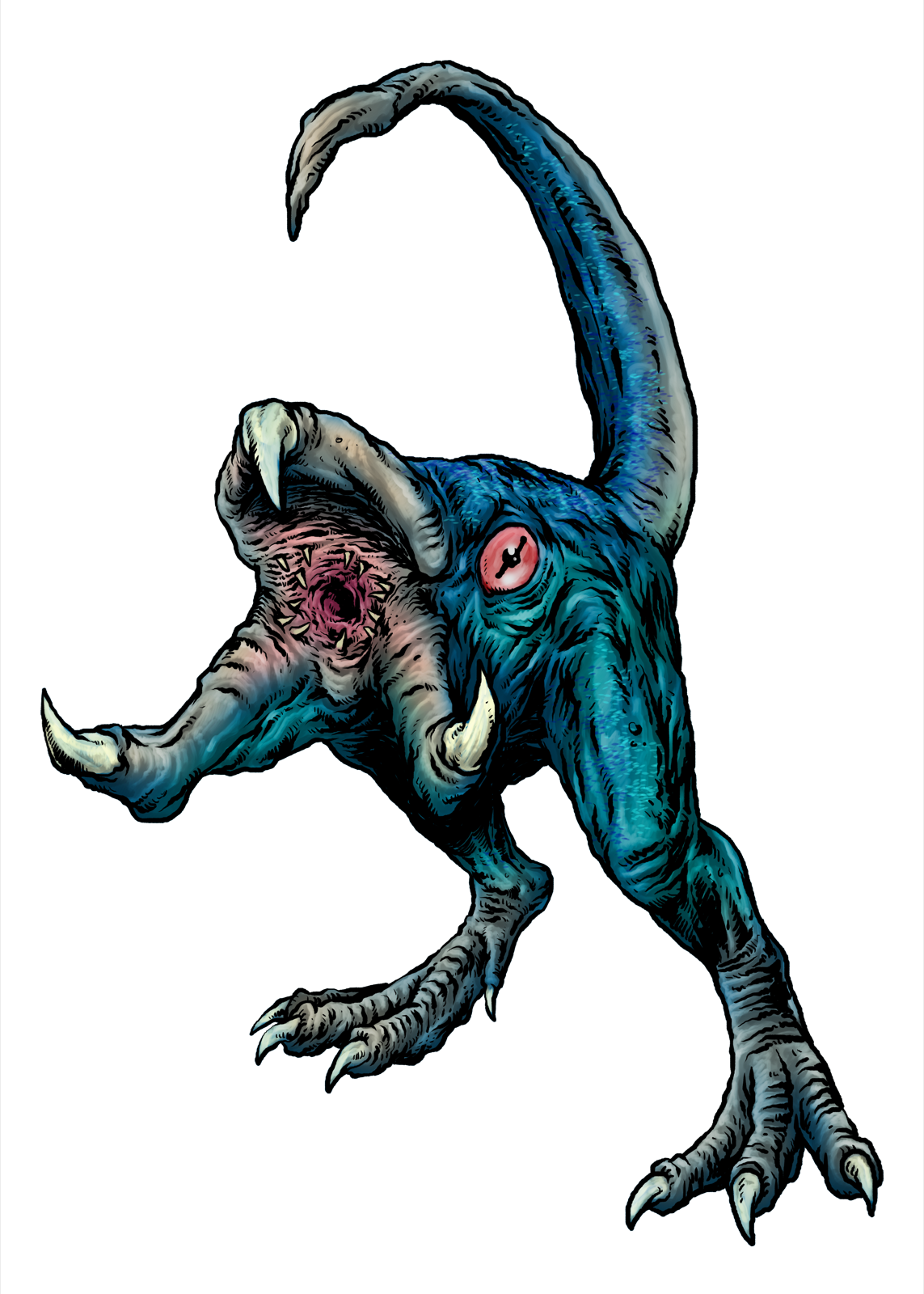 Void Hound, drawn at Medium scale