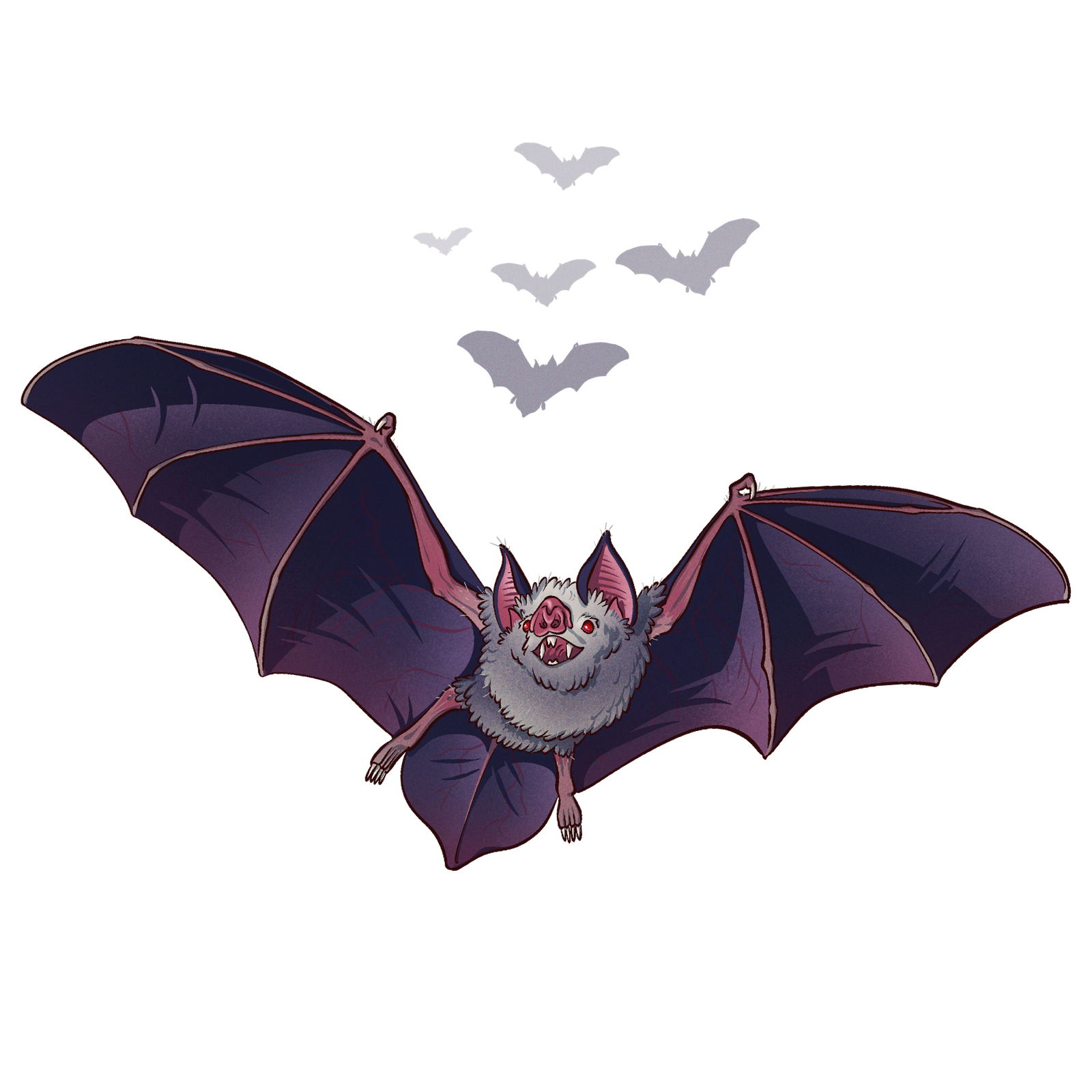 Bat, drawn at Tiny scale