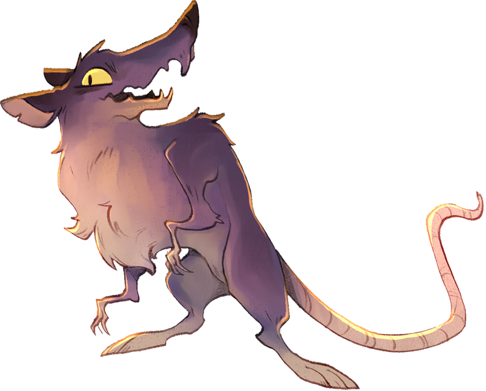 Giant Rat, drawn at Small scale