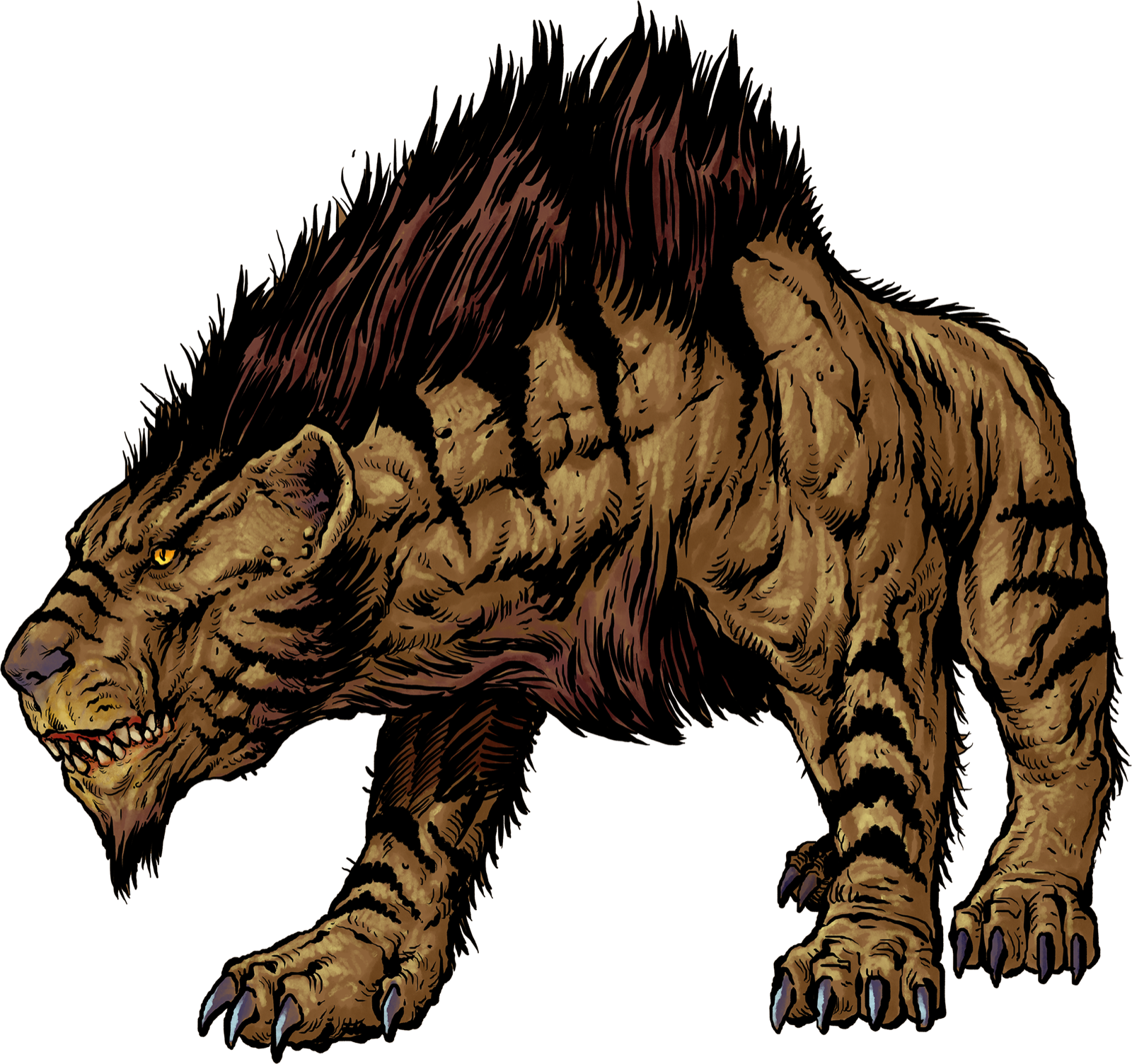 Worg, drawn at Large scale
