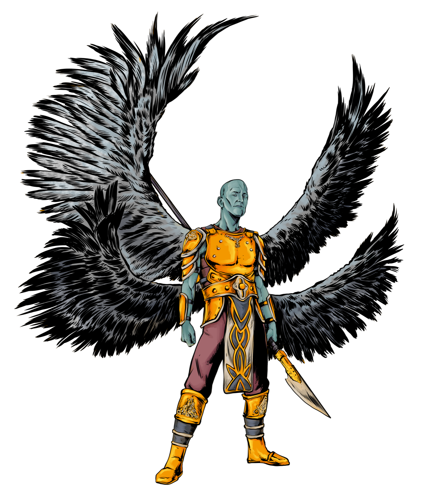 Helionic Bellator, drawn at Large scale