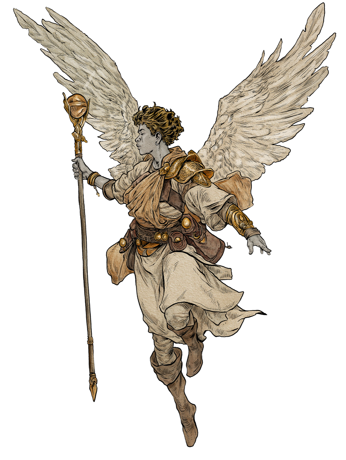 Helionic Cherubim, drawn at Huge scale