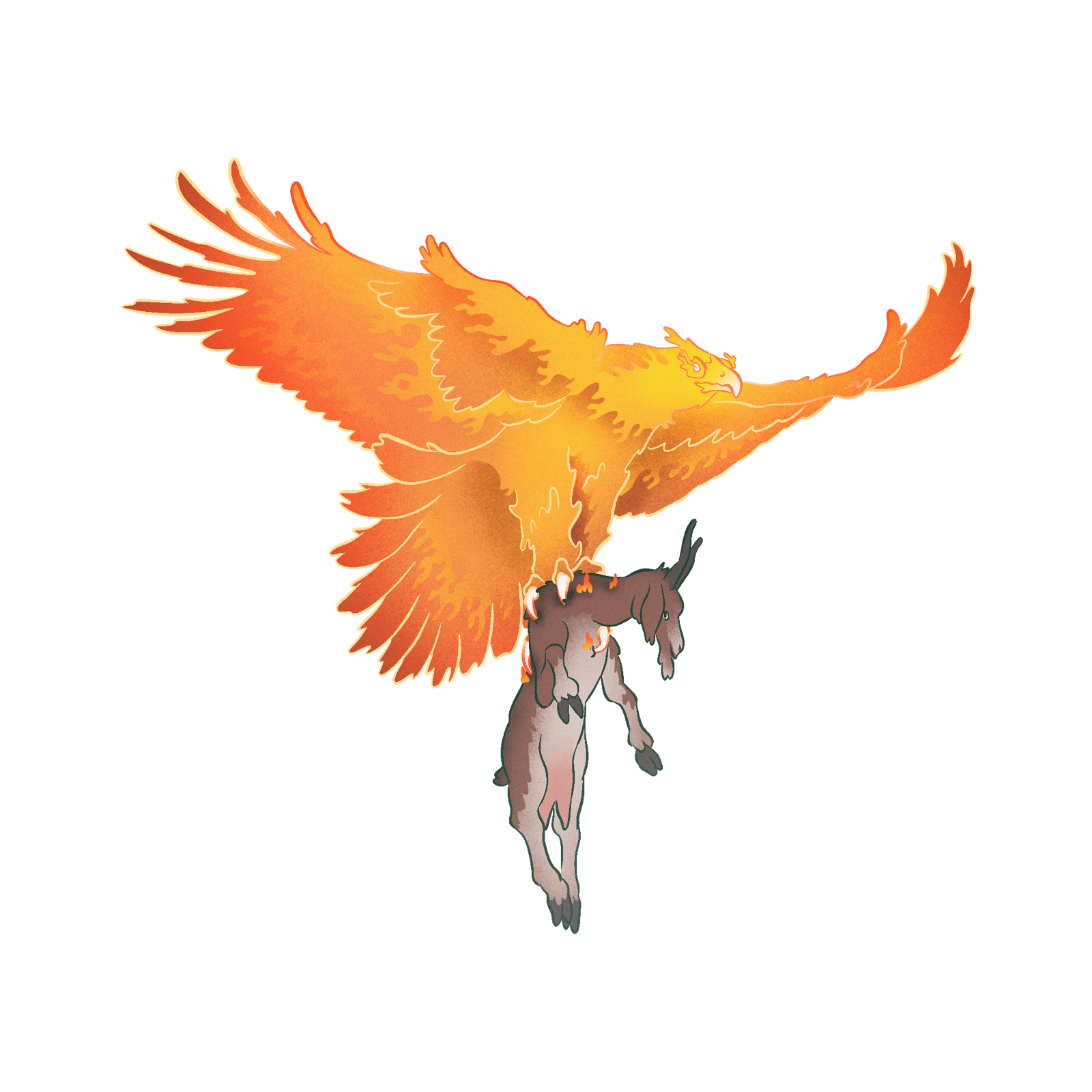 Phoenix, drawn at Large scale