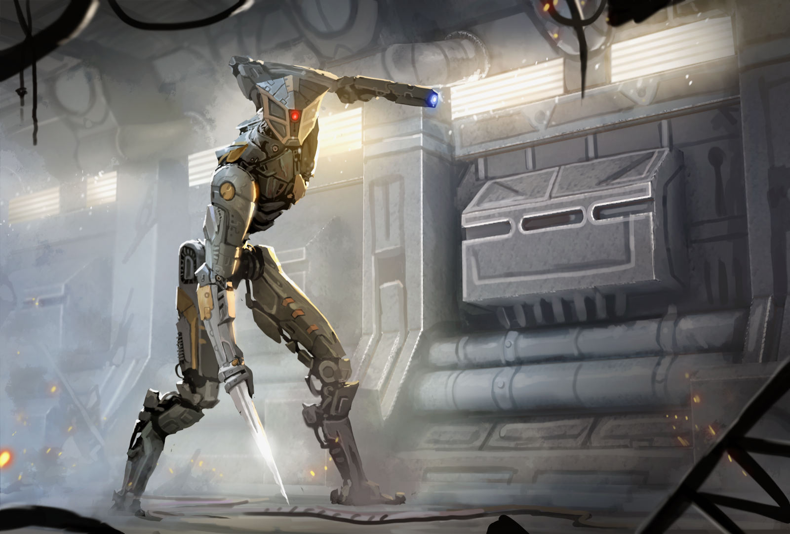 Axis Executor, drawn at Large scale