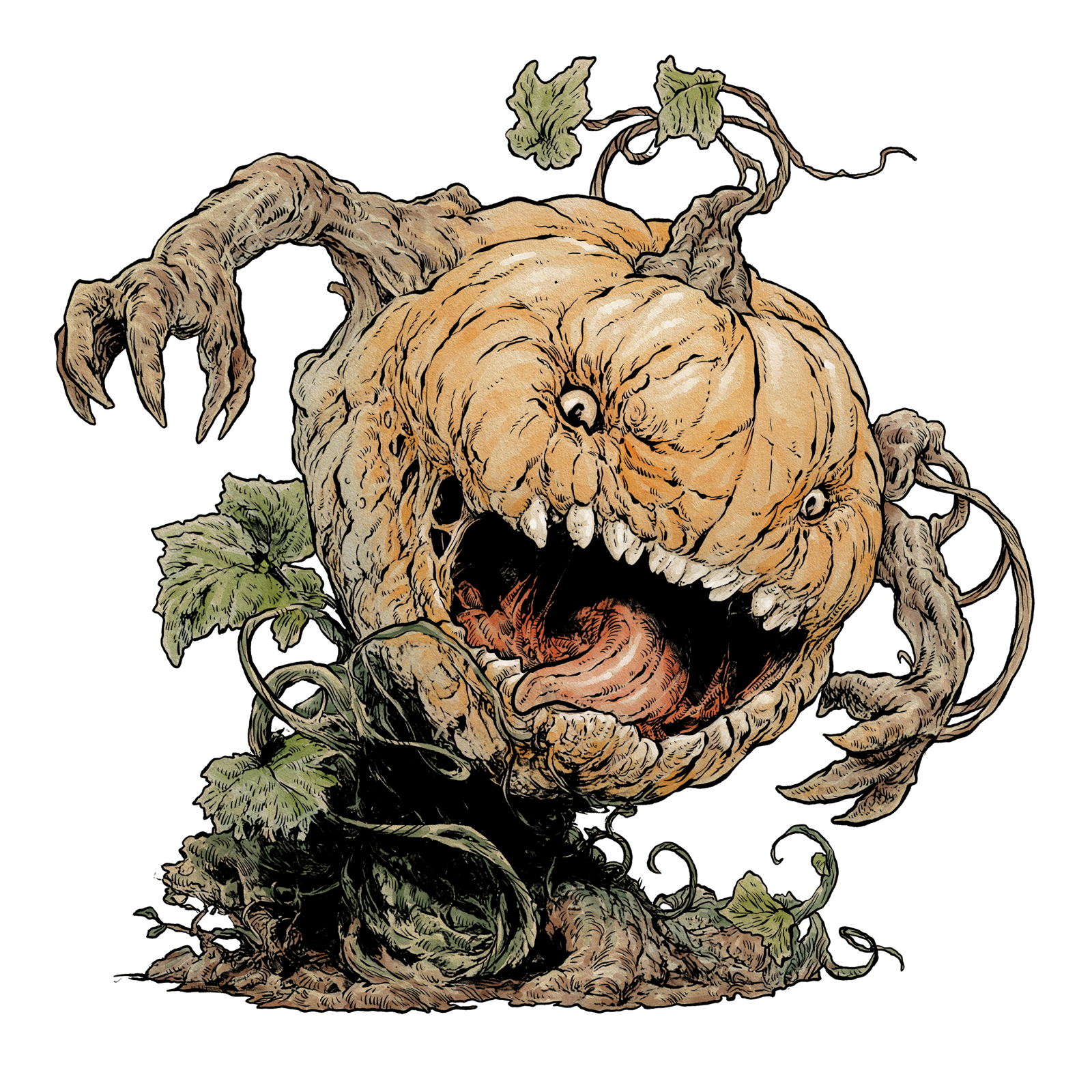 Gourd Golem, drawn at Medium scale