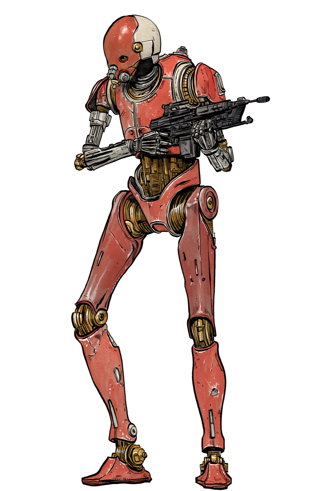 HDF Ronin Droid, drawn at Medium scale