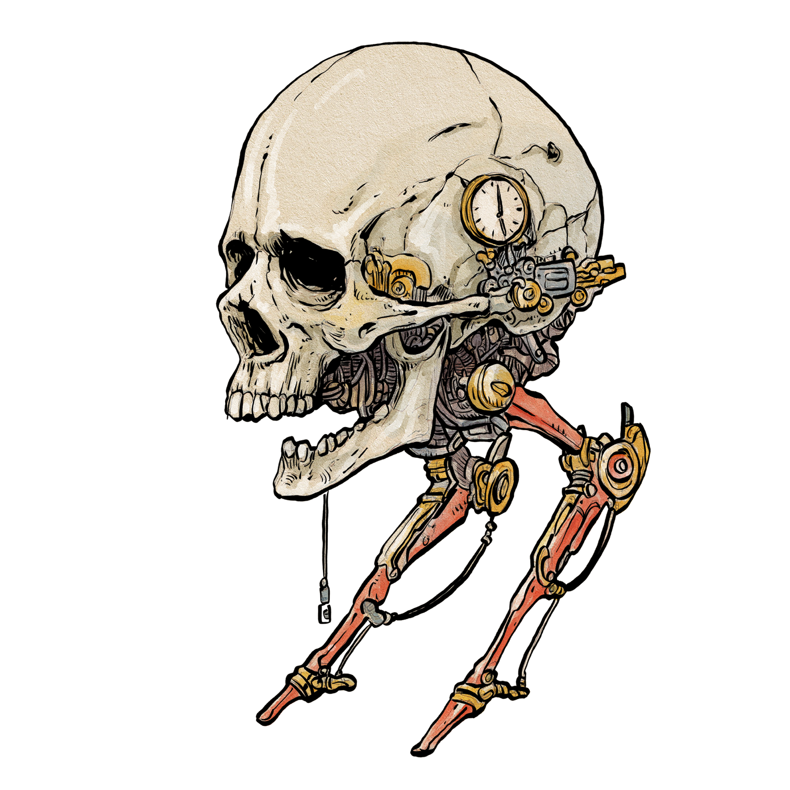 Reliquary Skull, drawn at Tiny scale