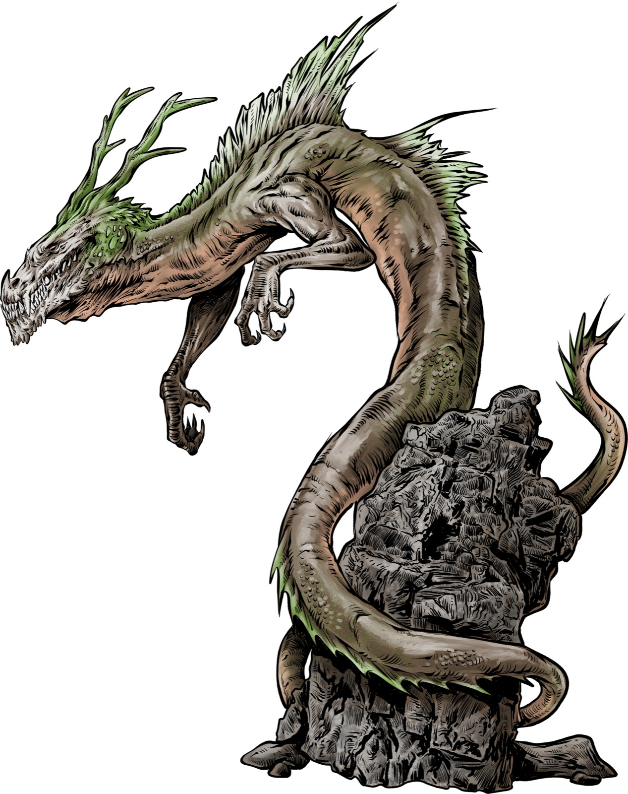 Lindwurm, drawn at Giant scale