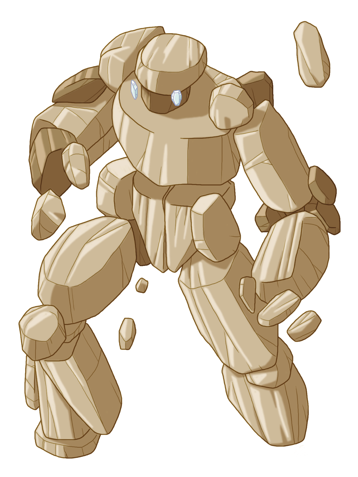 Crystal Elemental, drawn at Large scale