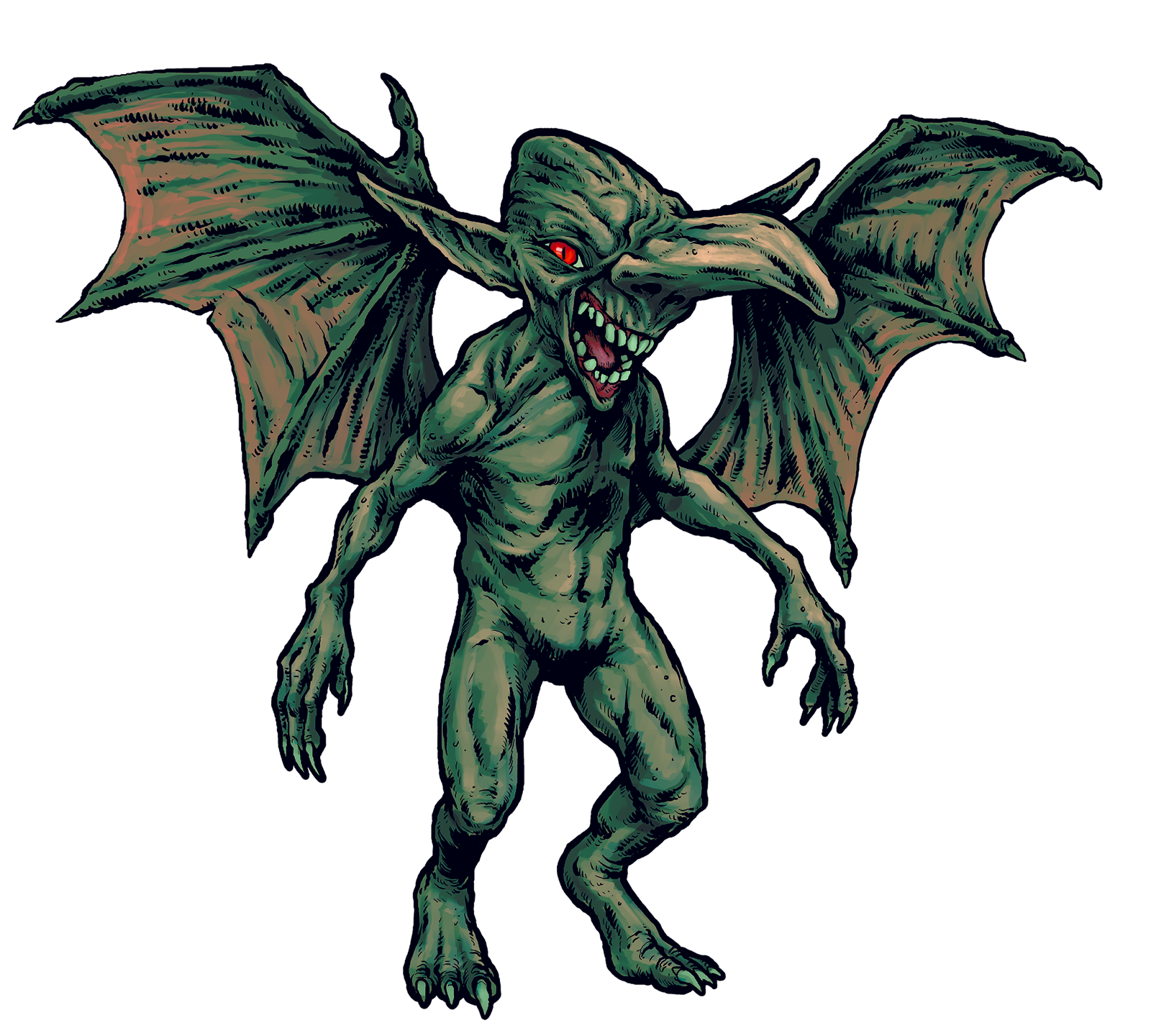 Frost Mephit, drawn at Small scale