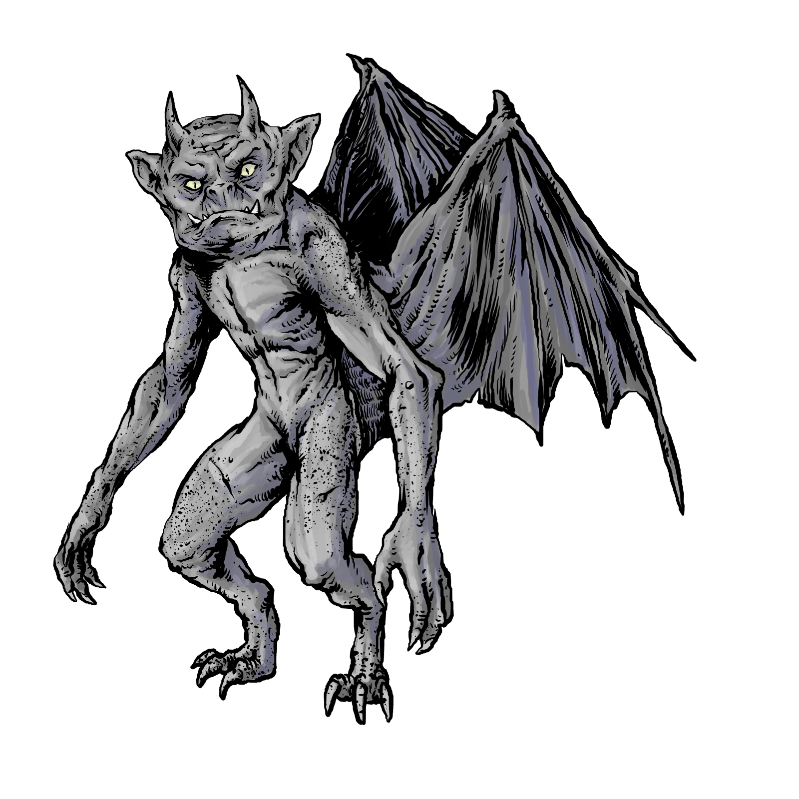 Gargoyle, drawn at Medium scale