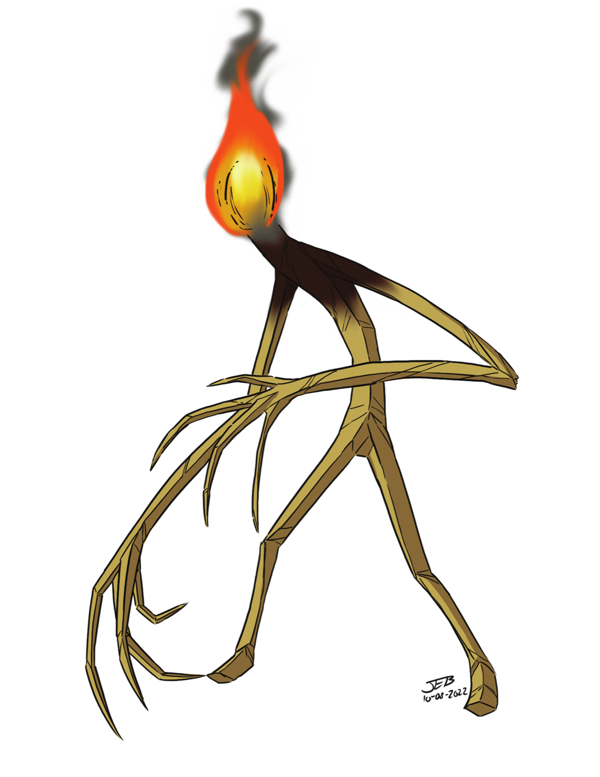 Match Elemental, drawn at Tiny scale