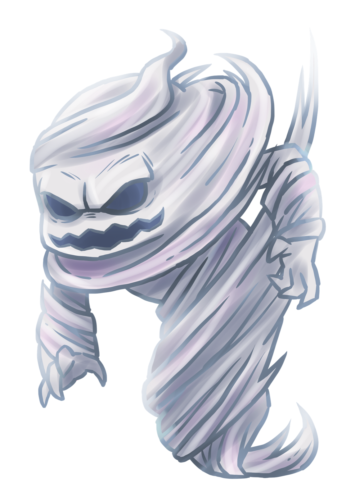 Minor Air Elemental, drawn at Small scale