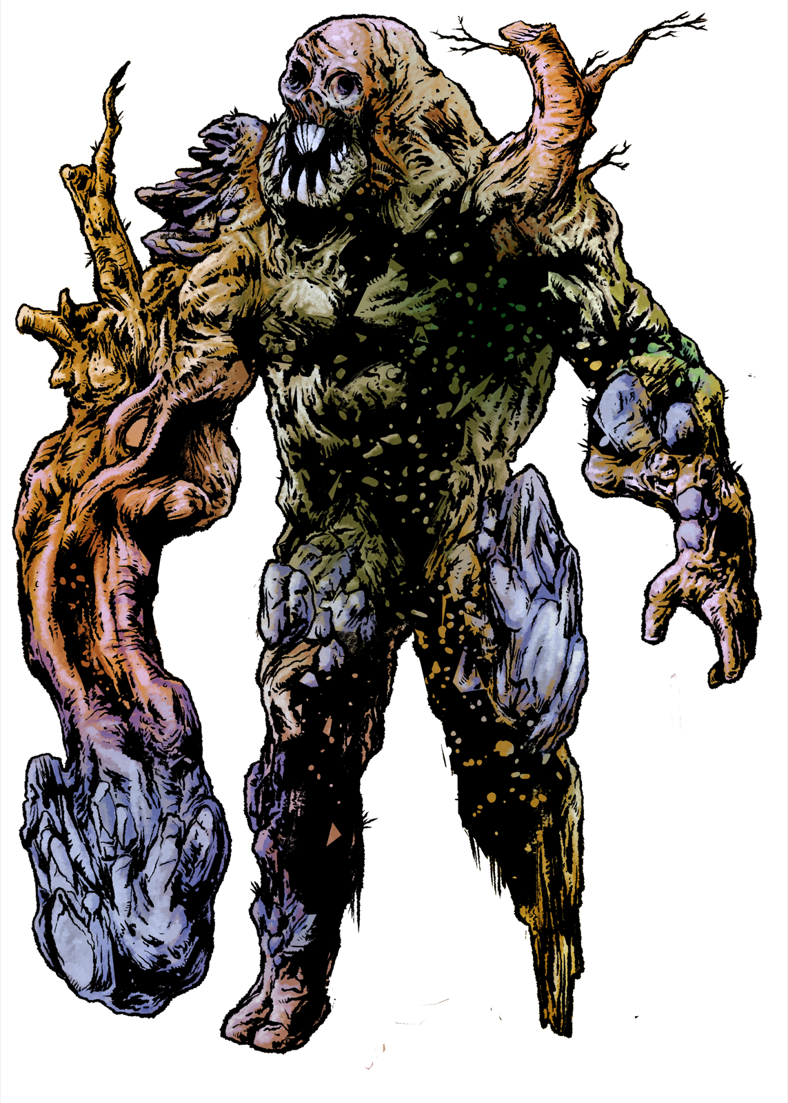 Root Revenant, drawn at Medium scale