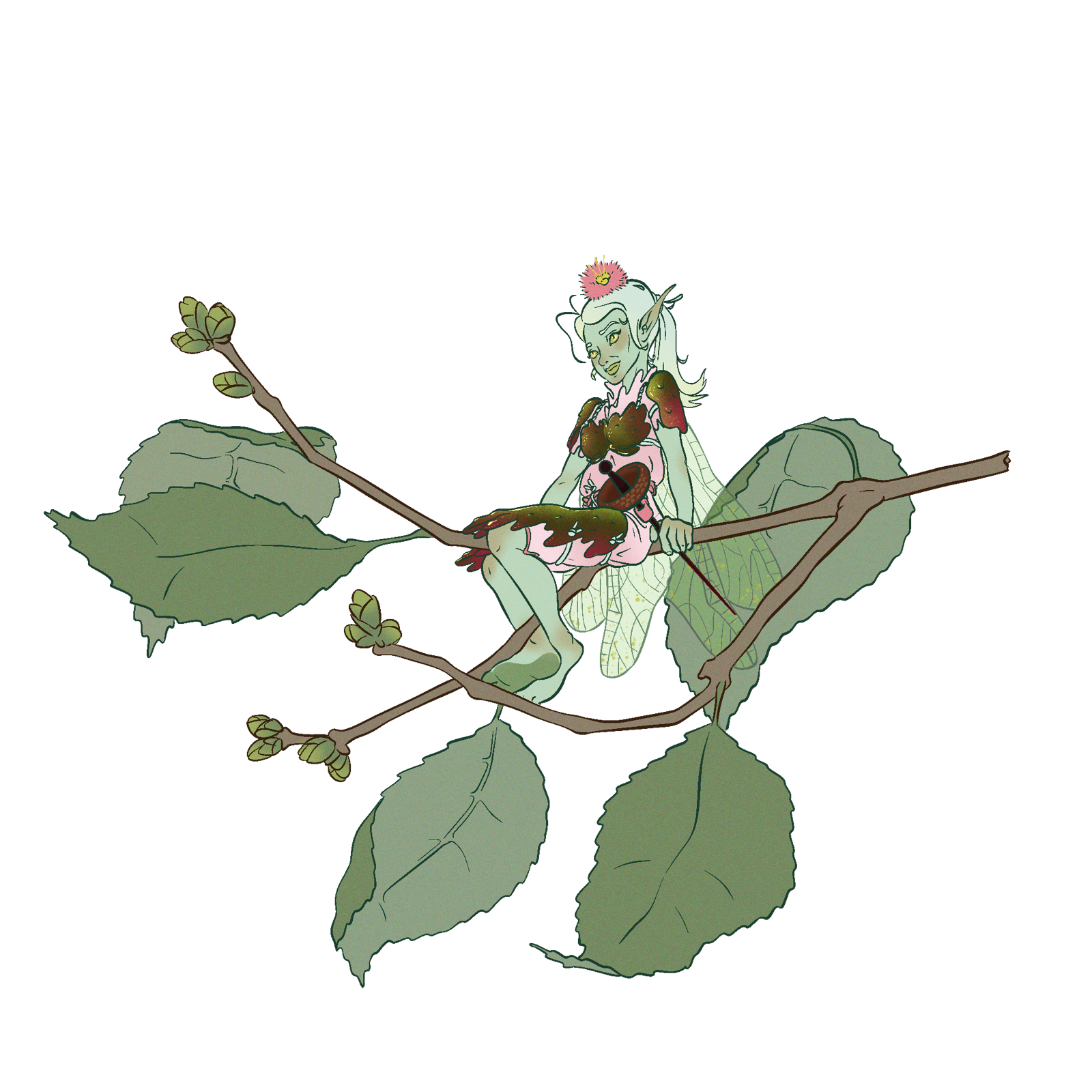 Fairy, drawn at Small scale