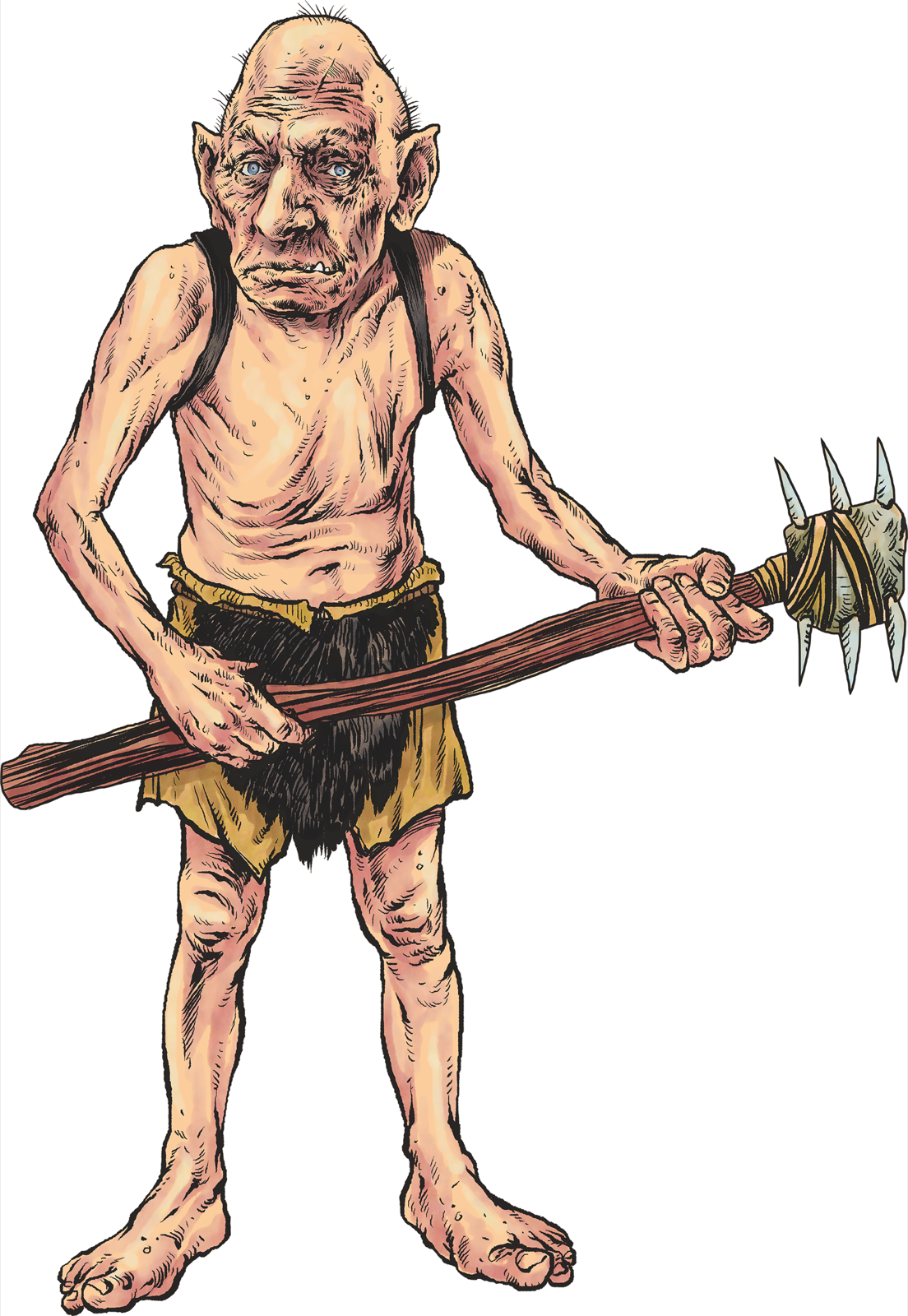 Gremlin Gaunt, drawn at Small scale