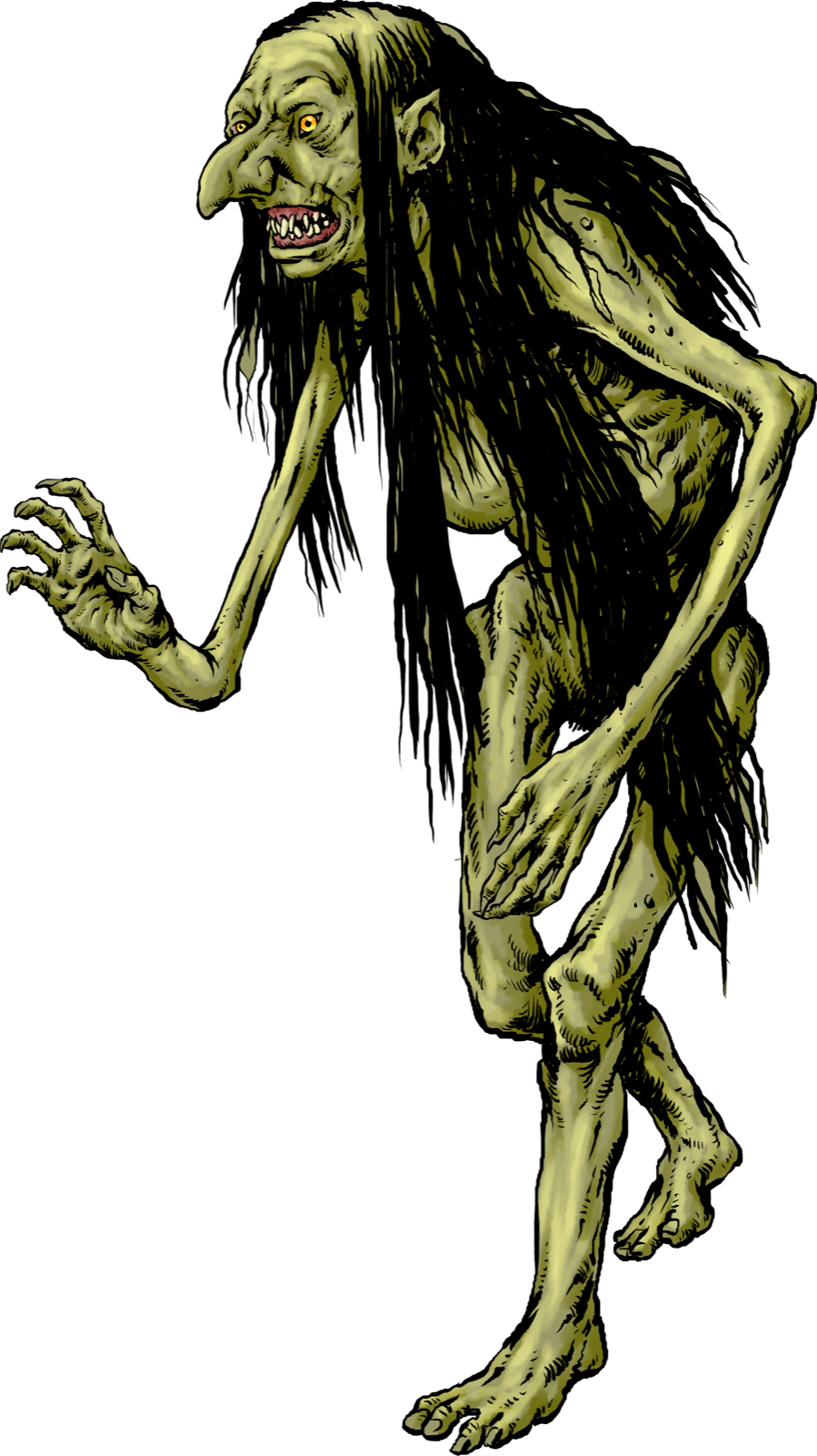 Hag, drawn at Medium scale