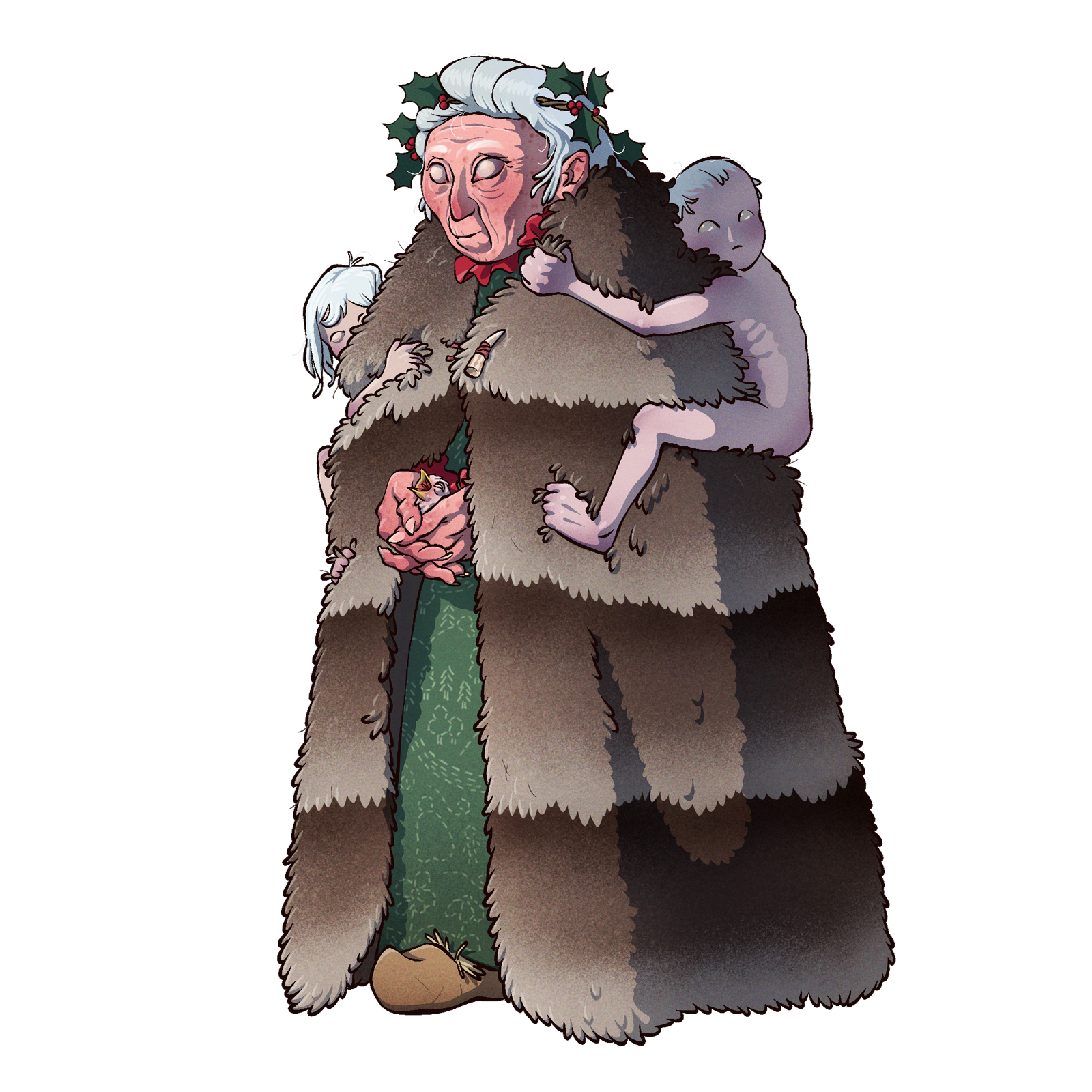 Ice Hag, drawn at Medium scale