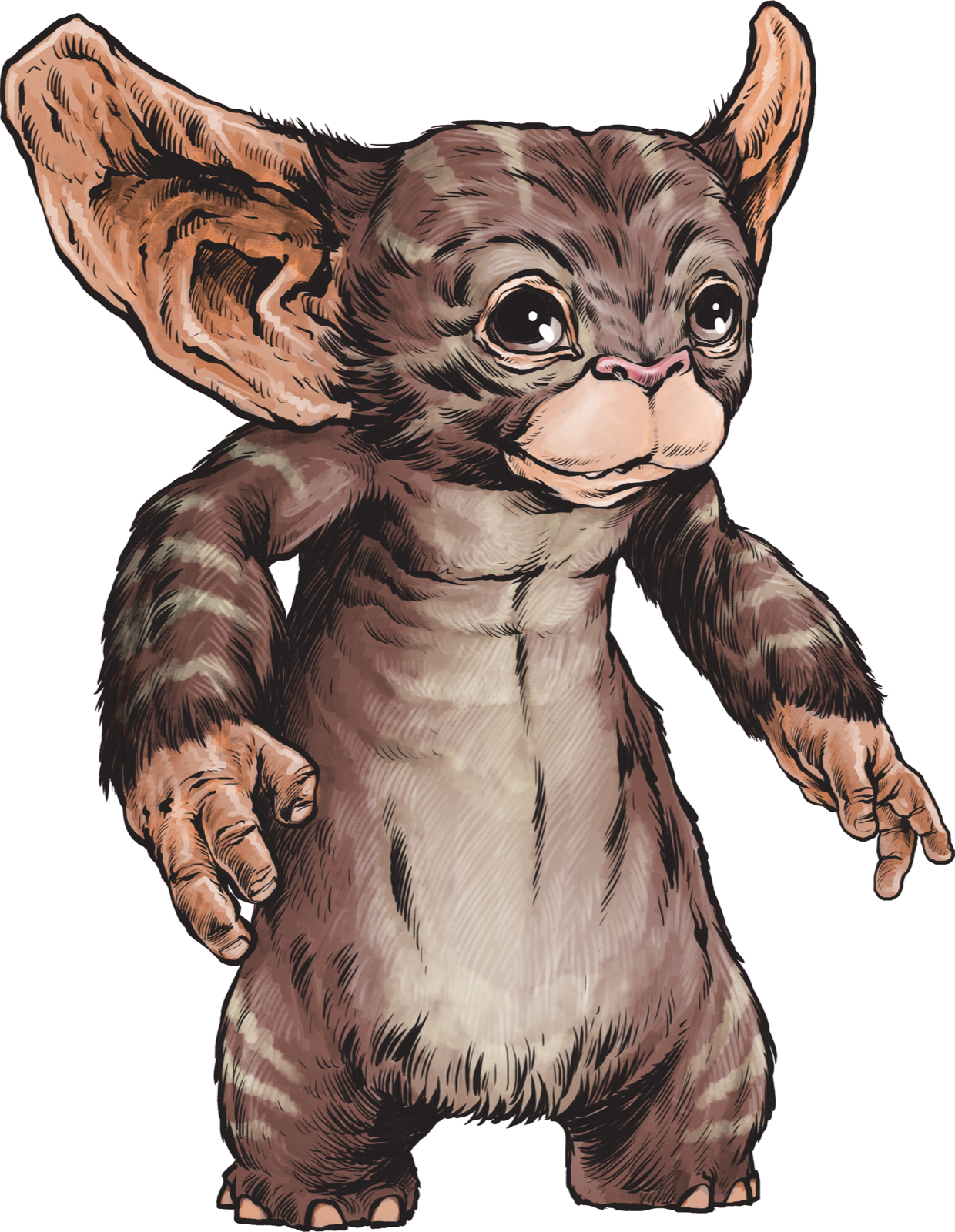 Mogwai, drawn at Small scale