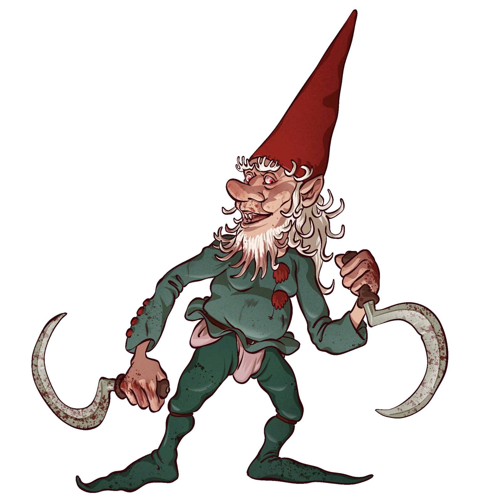 Redcap, drawn at Small scale
