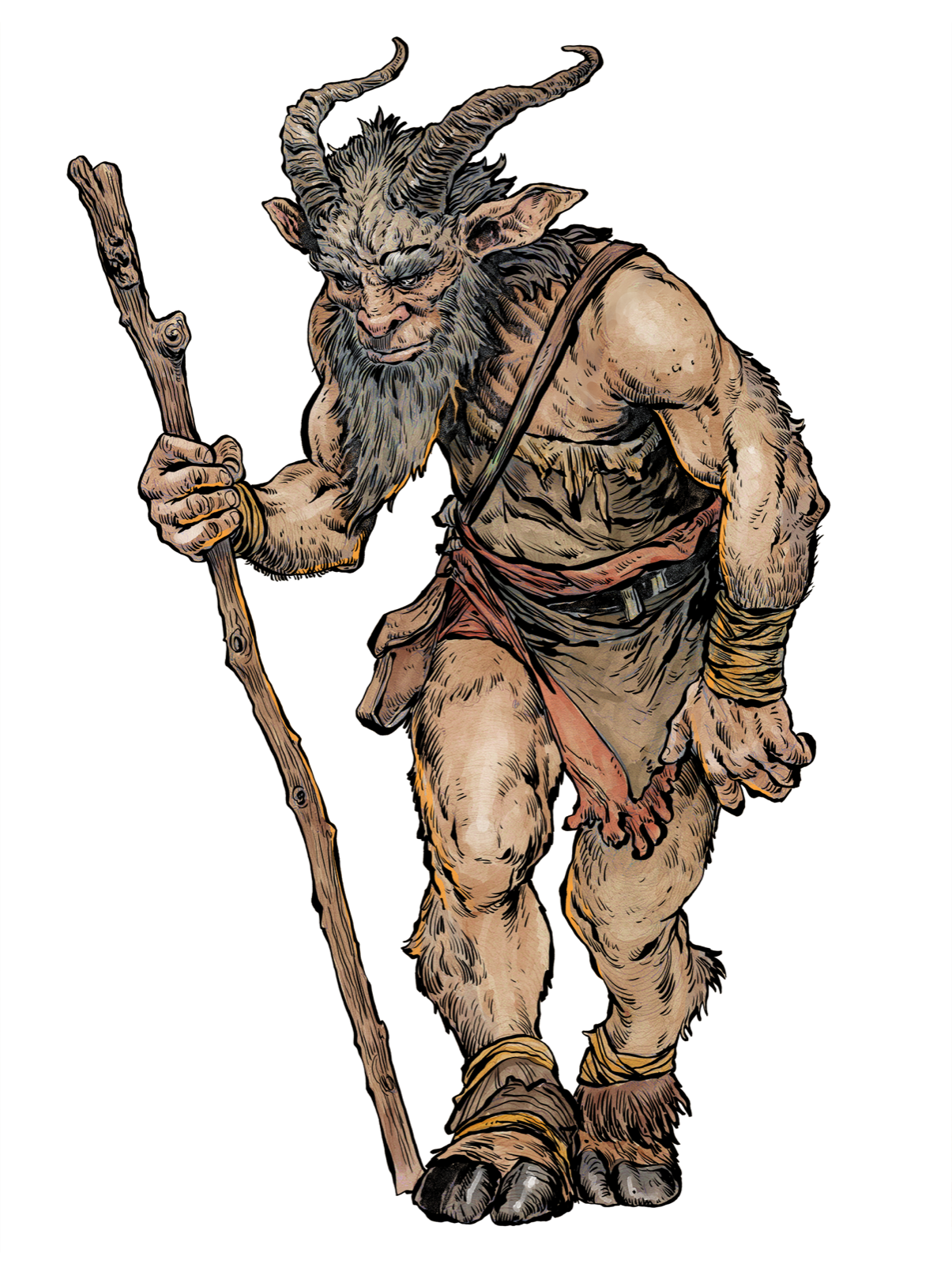 Satyr Sage, drawn at Medium scale