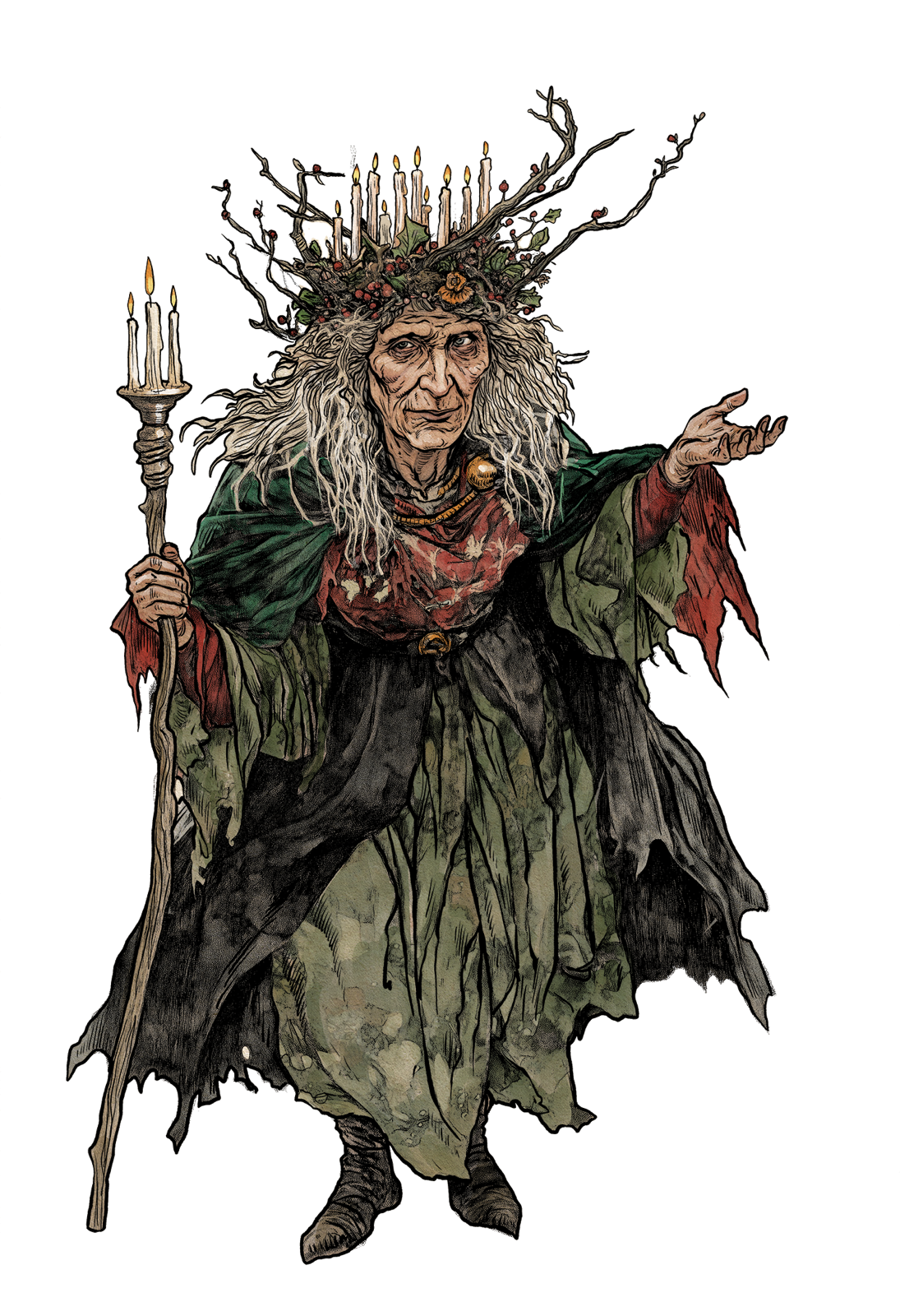 Winter Hag, drawn at Medium scale