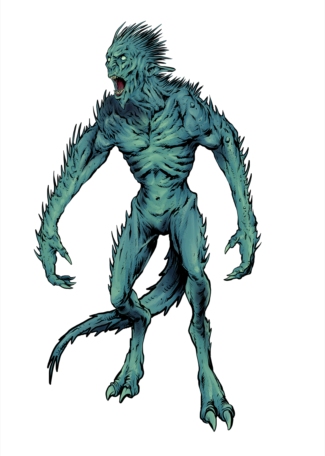 Barbatos, drawn at Large scale