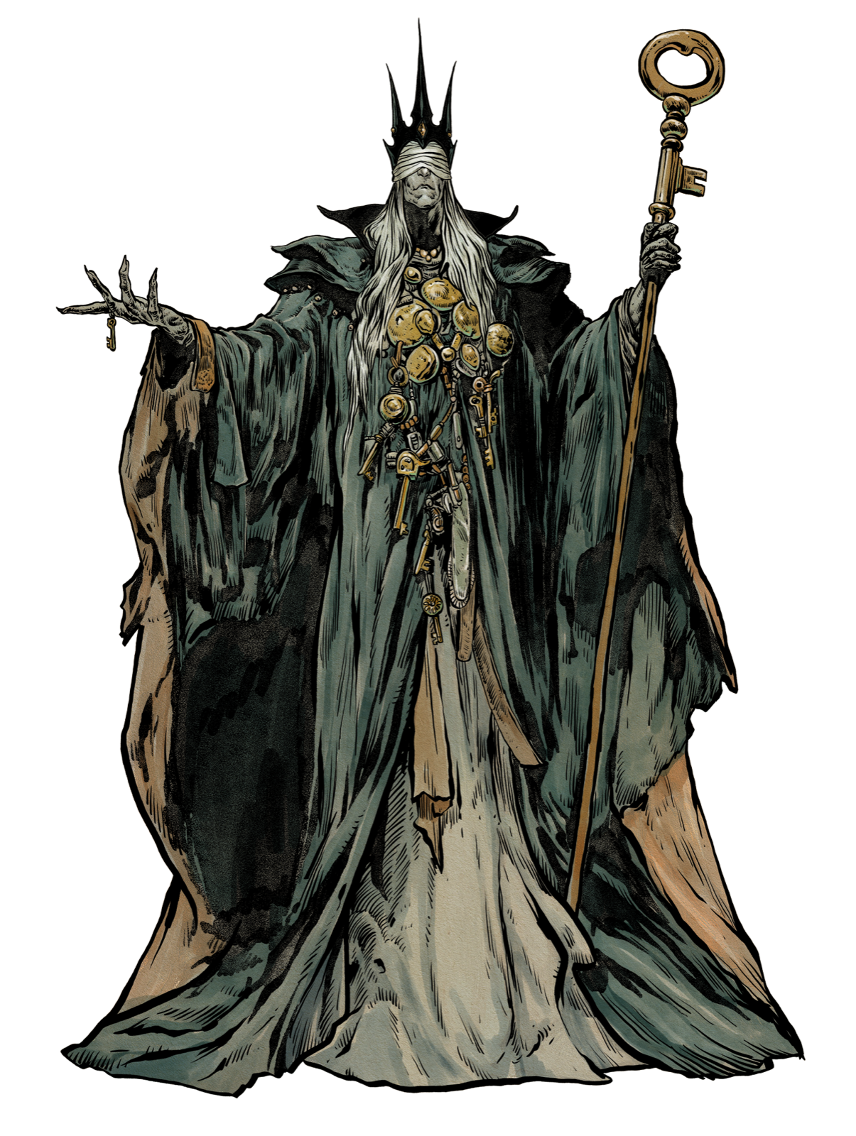 Demon Lord, drawn at Huge scale