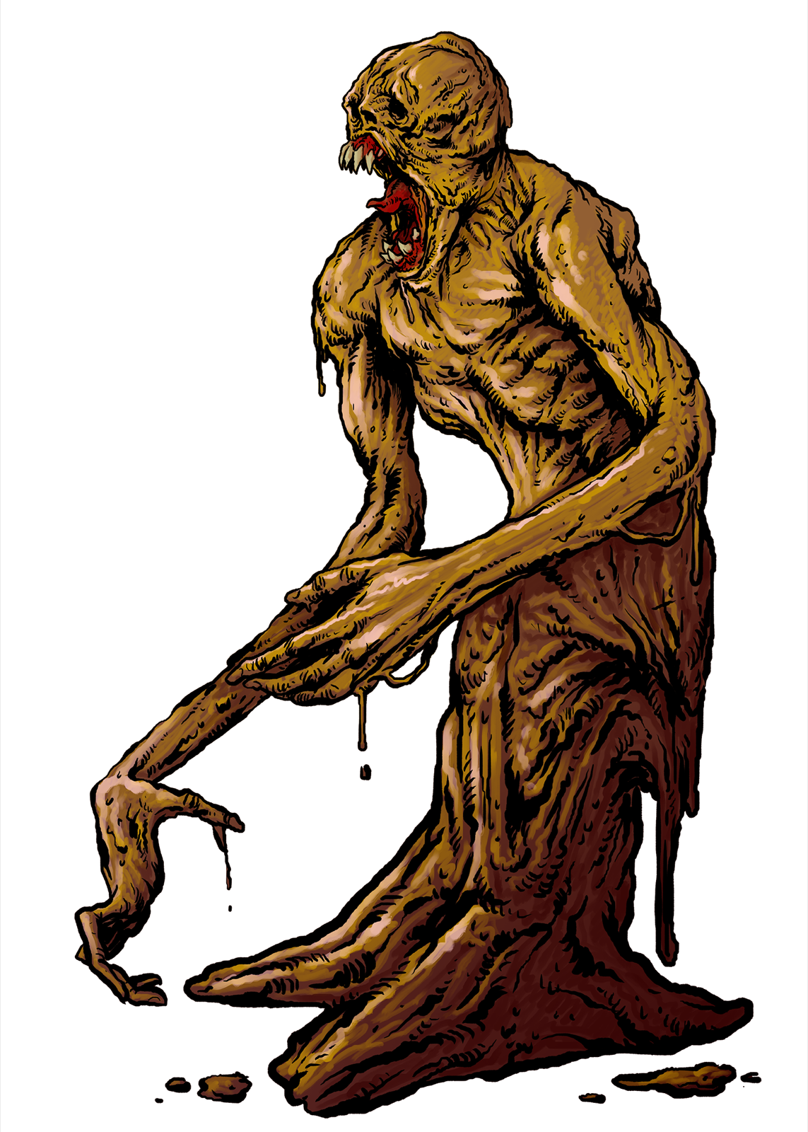 Filth Demon, drawn at Medium scale