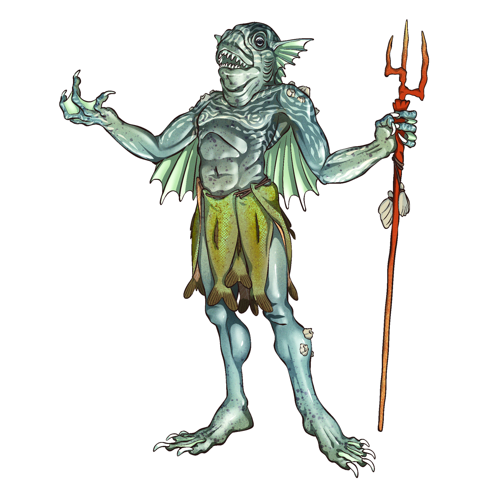 Fish Devil, drawn at Medium scale