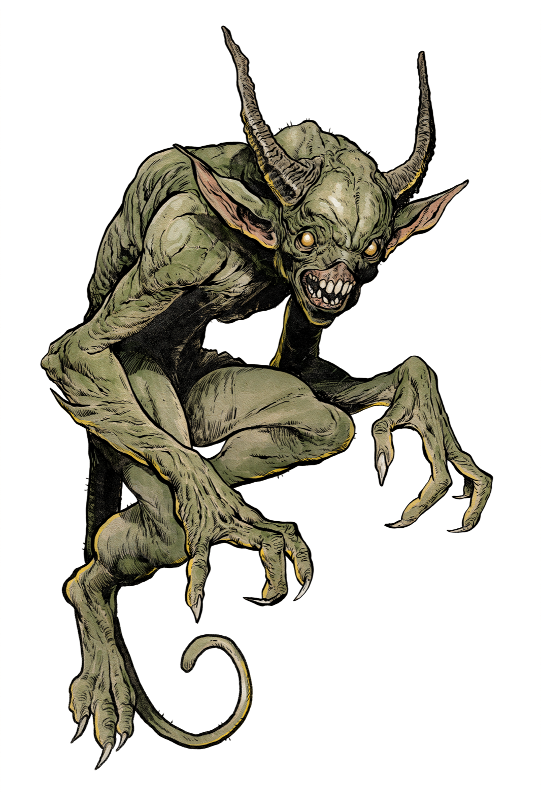 Hellspawn, drawn at Medium scale