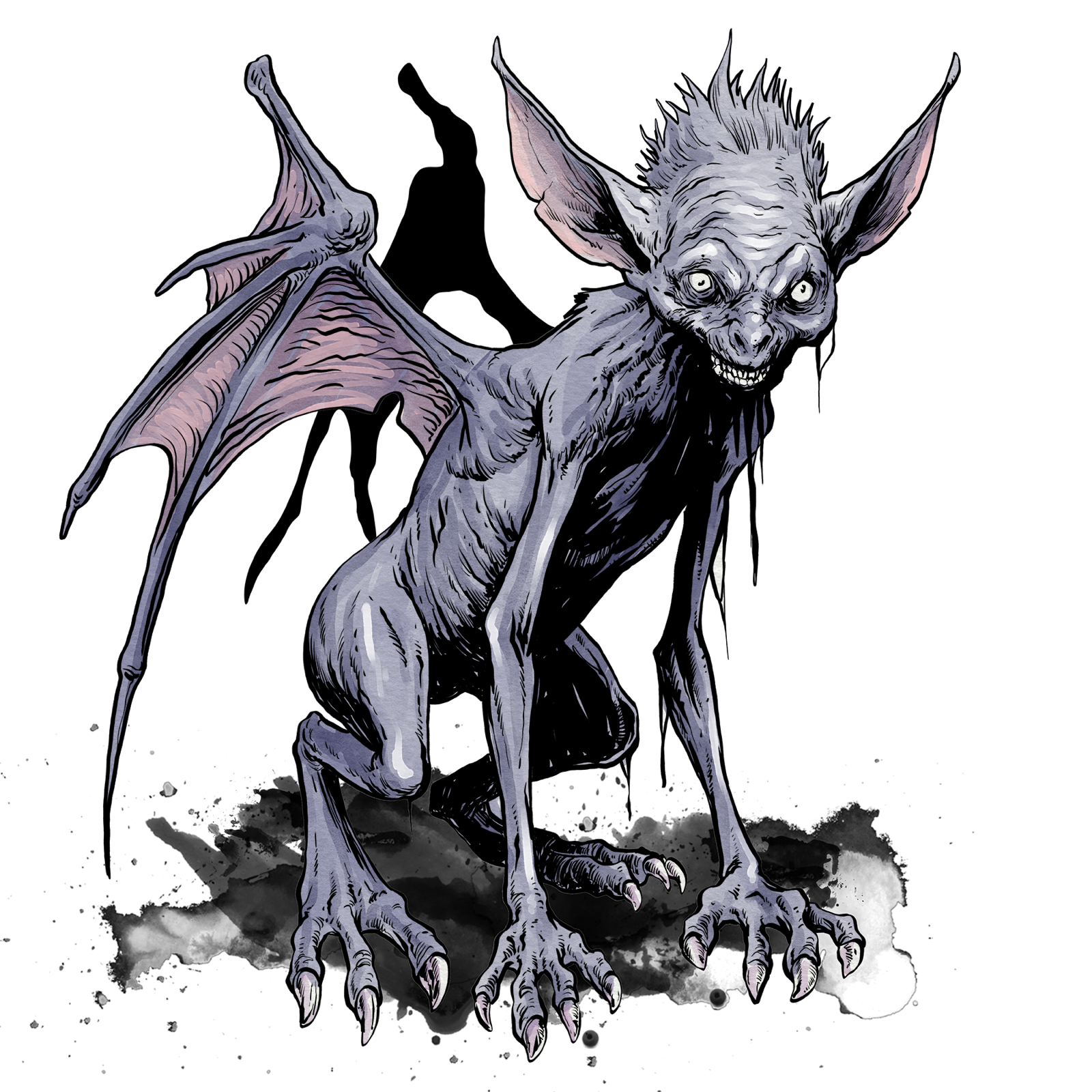 Inkwell Imp, drawn at Tiny scale