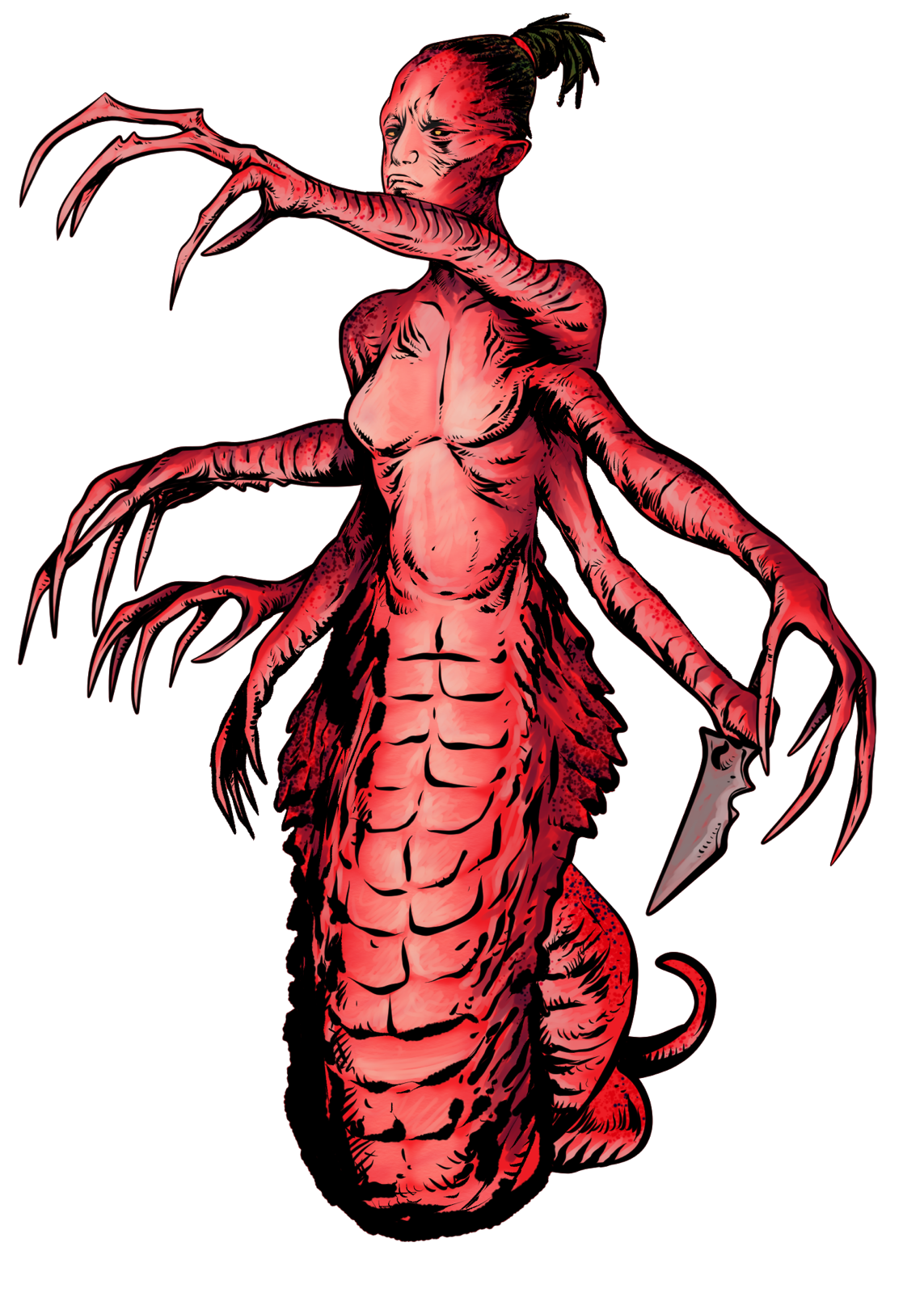 Lilim, drawn at Large scale