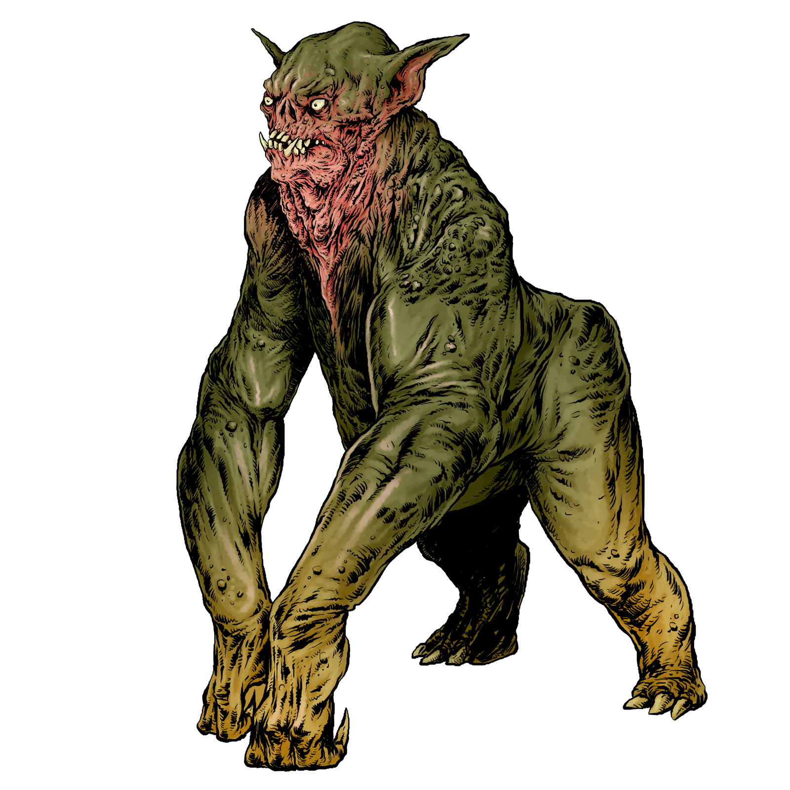 Mazzik Swarm-Caller, drawn at Small scale