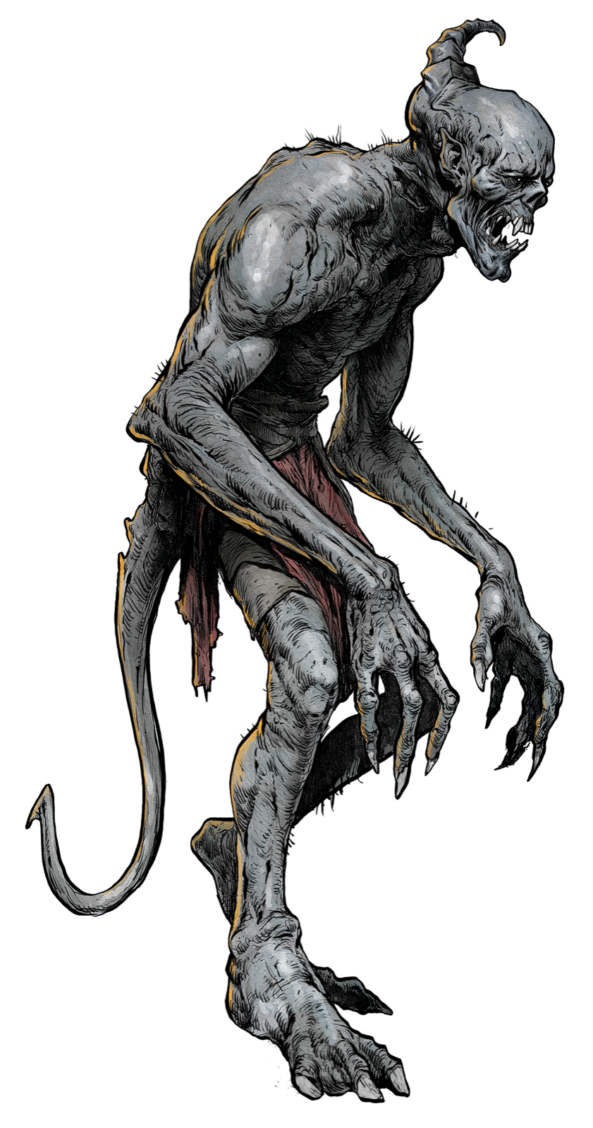 Miseria, drawn at Medium scale