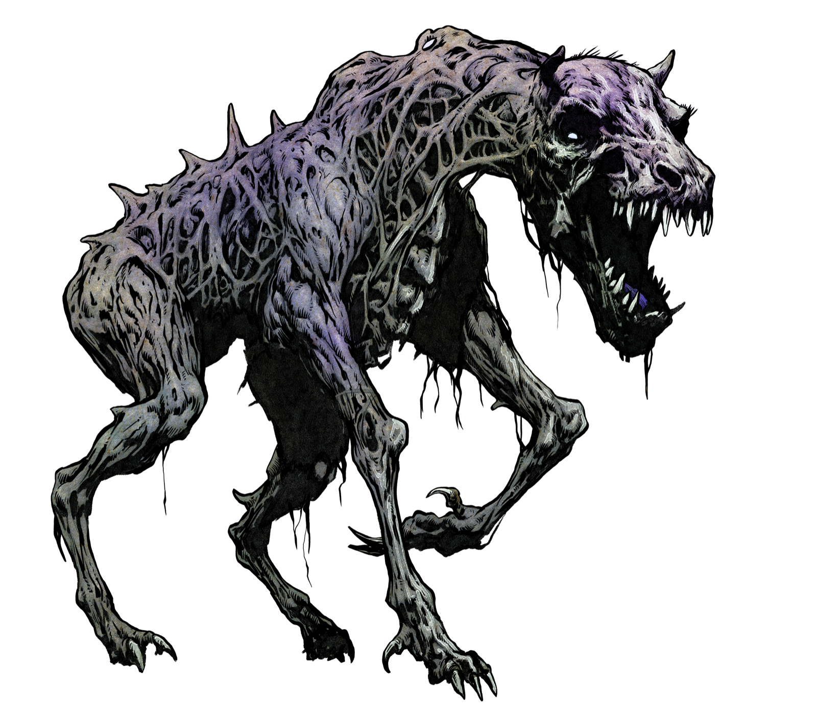Nightmare, drawn at Large scale