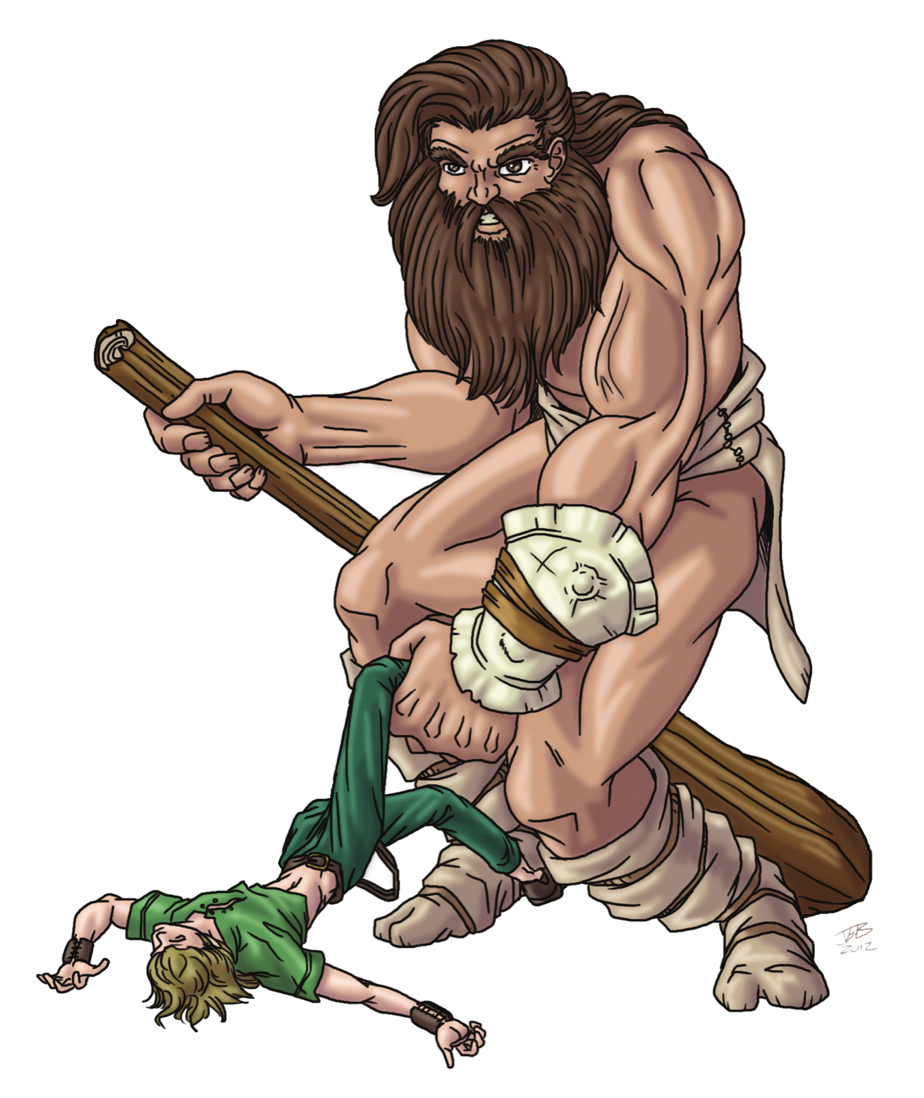 Giant, drawn at Giant scale