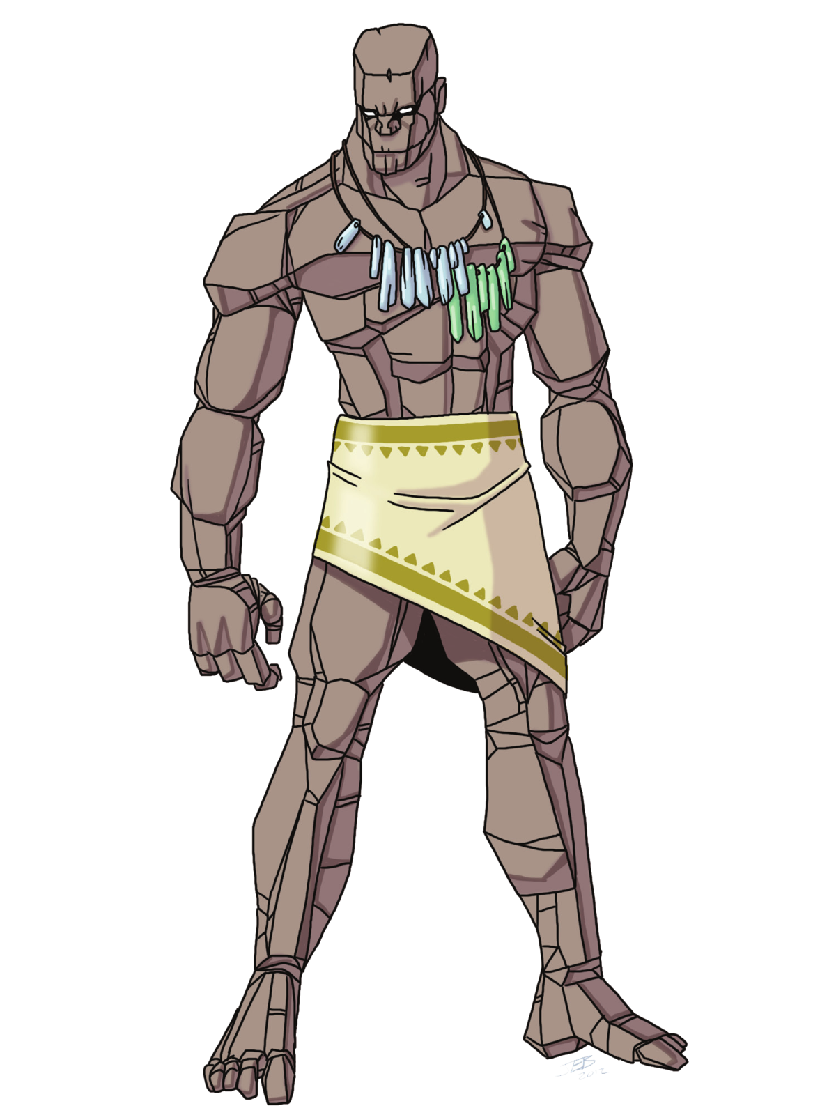Stone Giant, drawn at Giant scale
