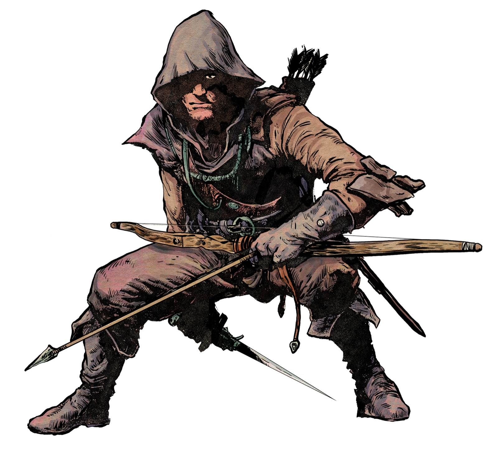 Assassin, drawn at Medium scale