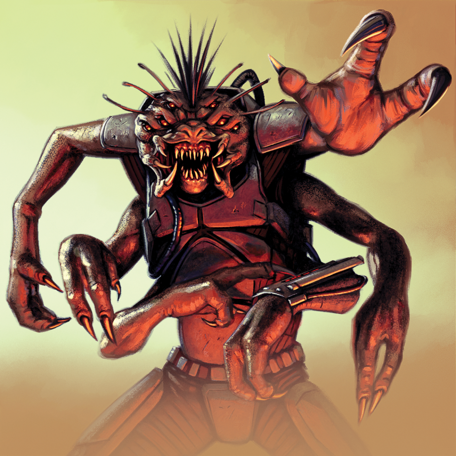 Bounty Hunter, drawn at Medium scale