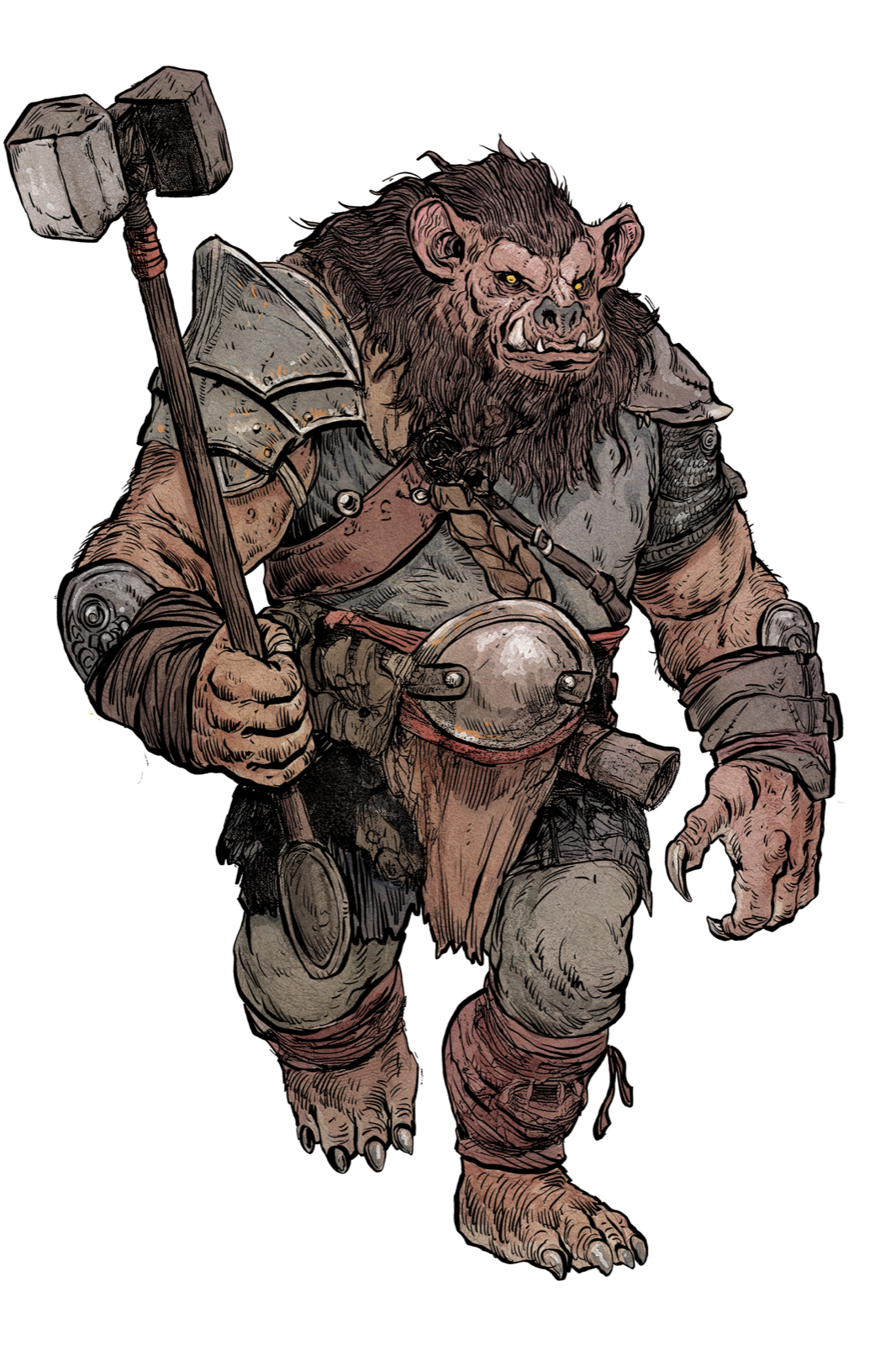 Bugbear, drawn at Medium scale