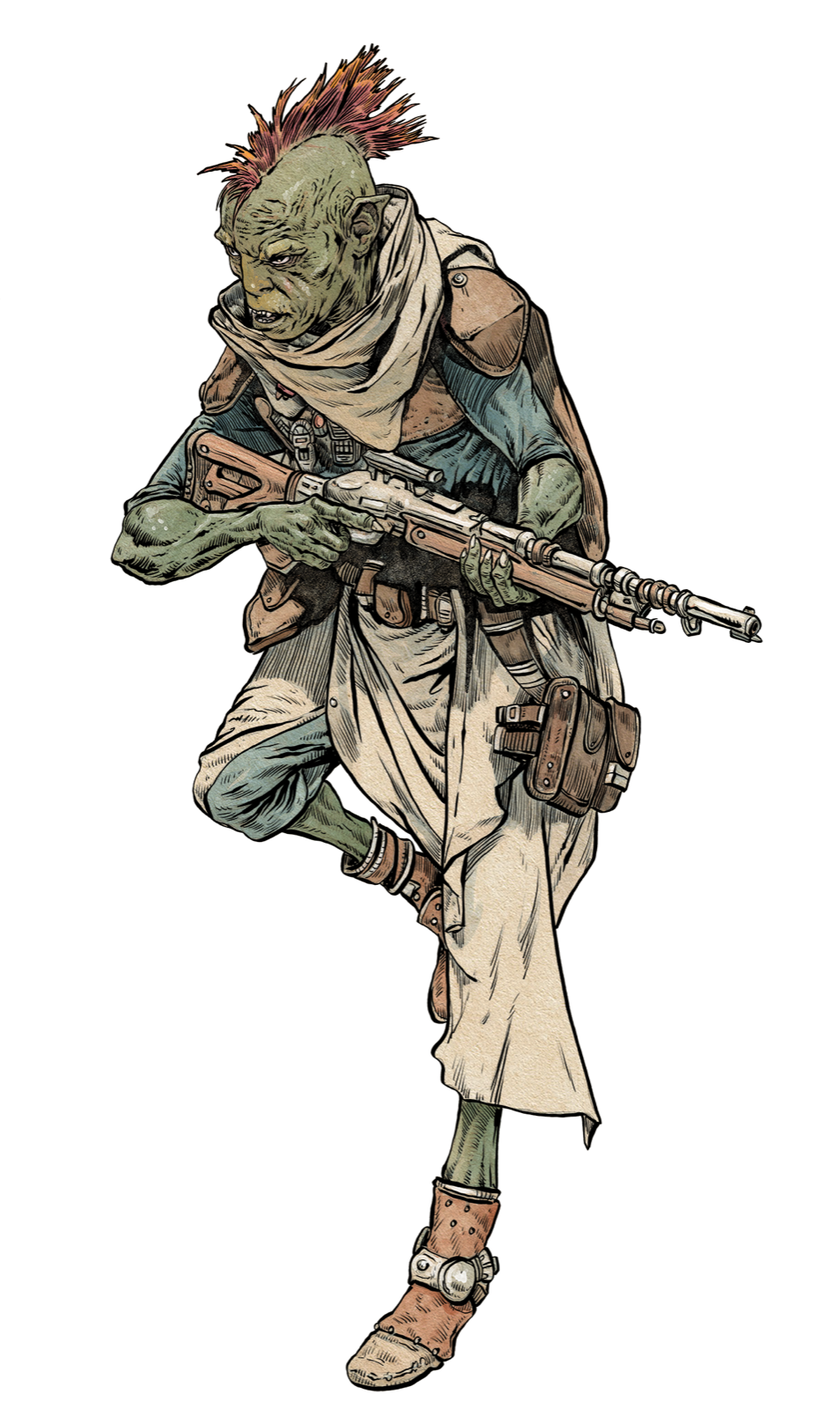 Colony Forager, drawn at Medium scale
