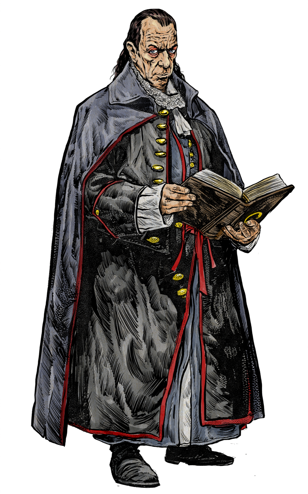 Cult Preacher, drawn at Medium scale
