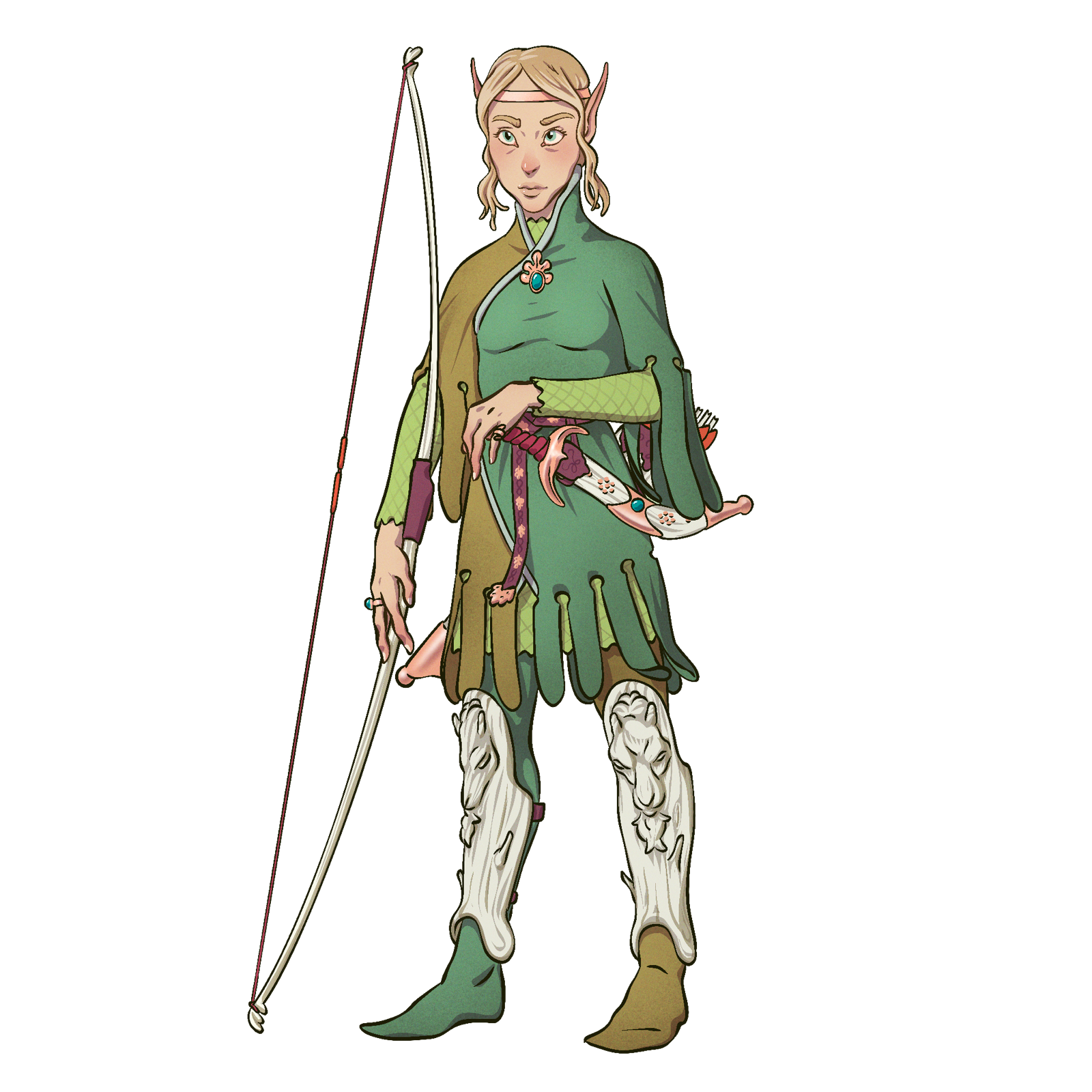 Elf, drawn at Medium scale