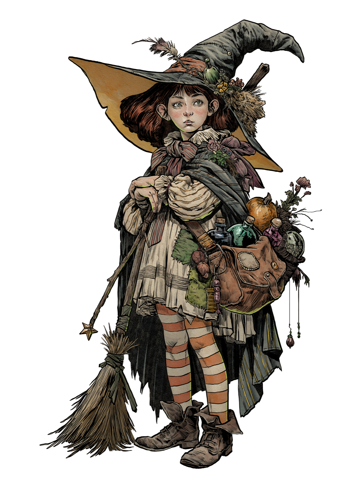 Hedge Witch, drawn at Medium scale
