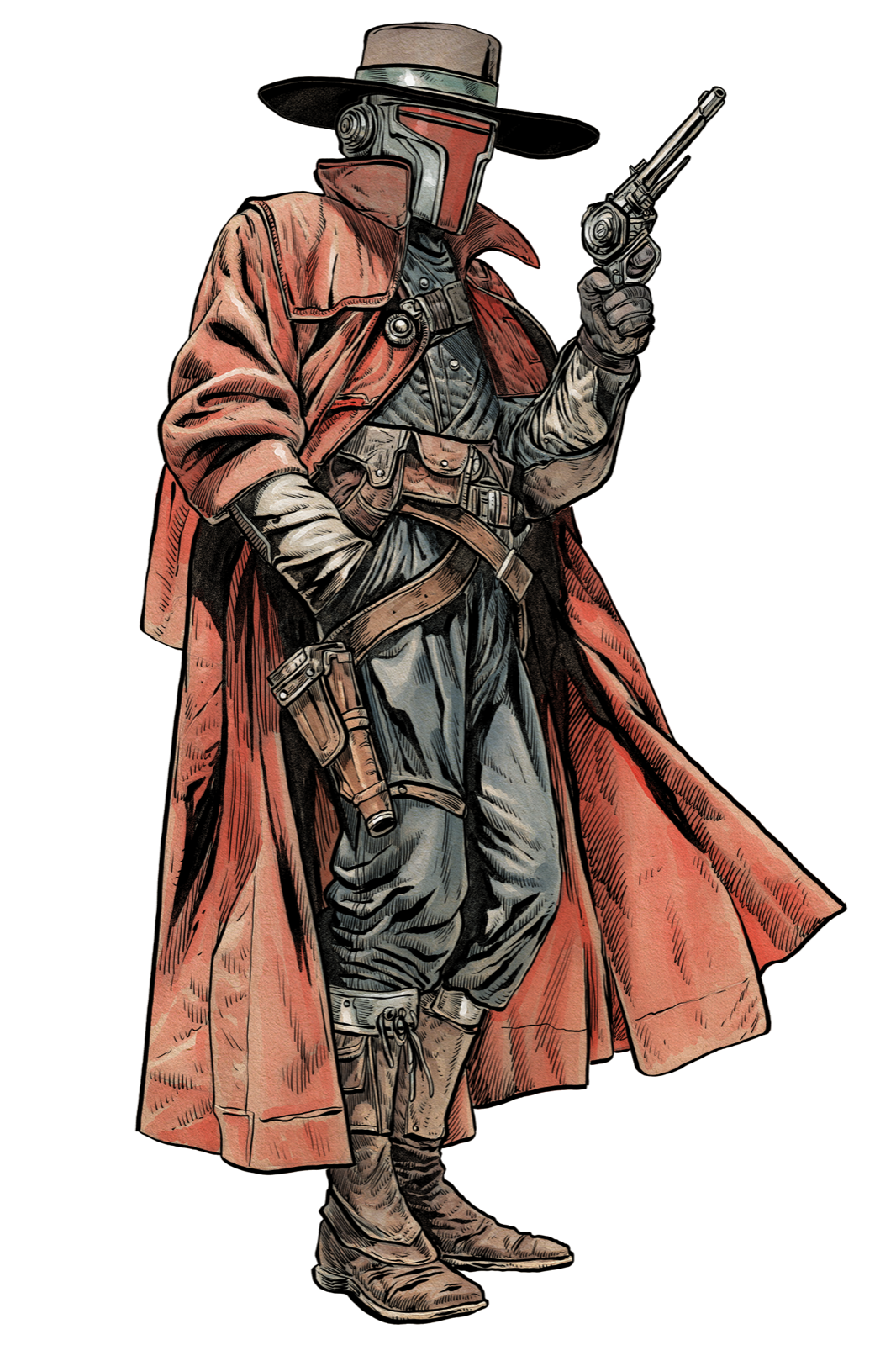 Legendary Bounty Hunter, drawn at Medium scale