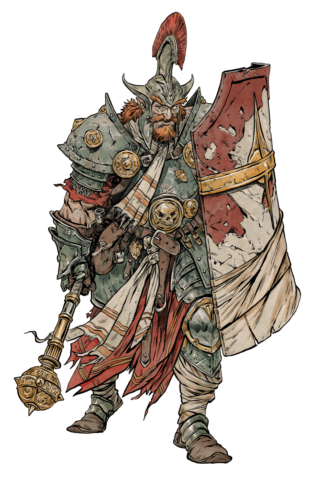 Legendary Warlord, drawn at Medium scale
